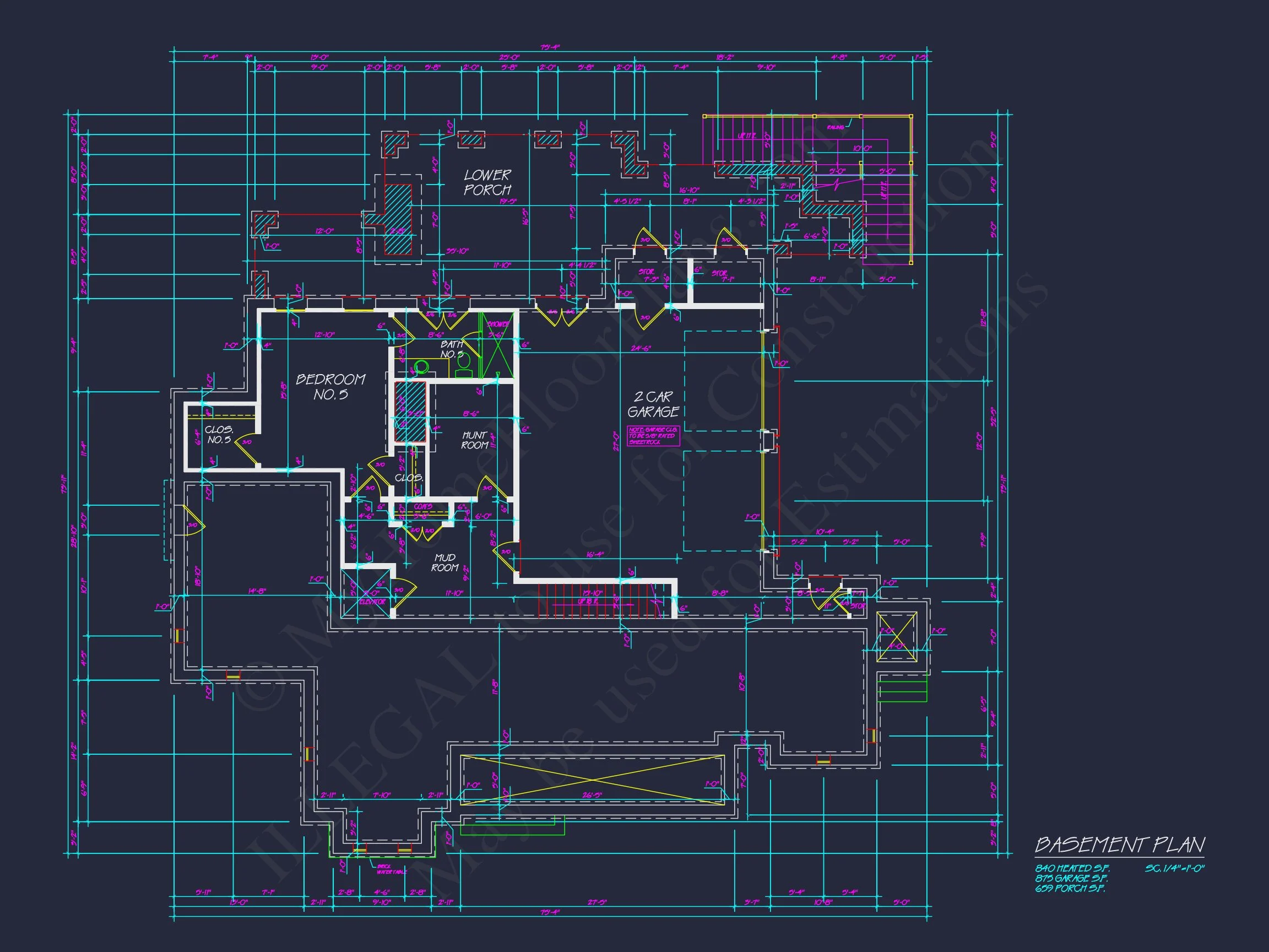 17-1863 HOUSE PLAN - Spacious House Plan with Stunning Floor Plan, CAD Blueprint & Designs 11 Spacious house Plan with Stunning Floor Plan, CAD Blueprint & Designs