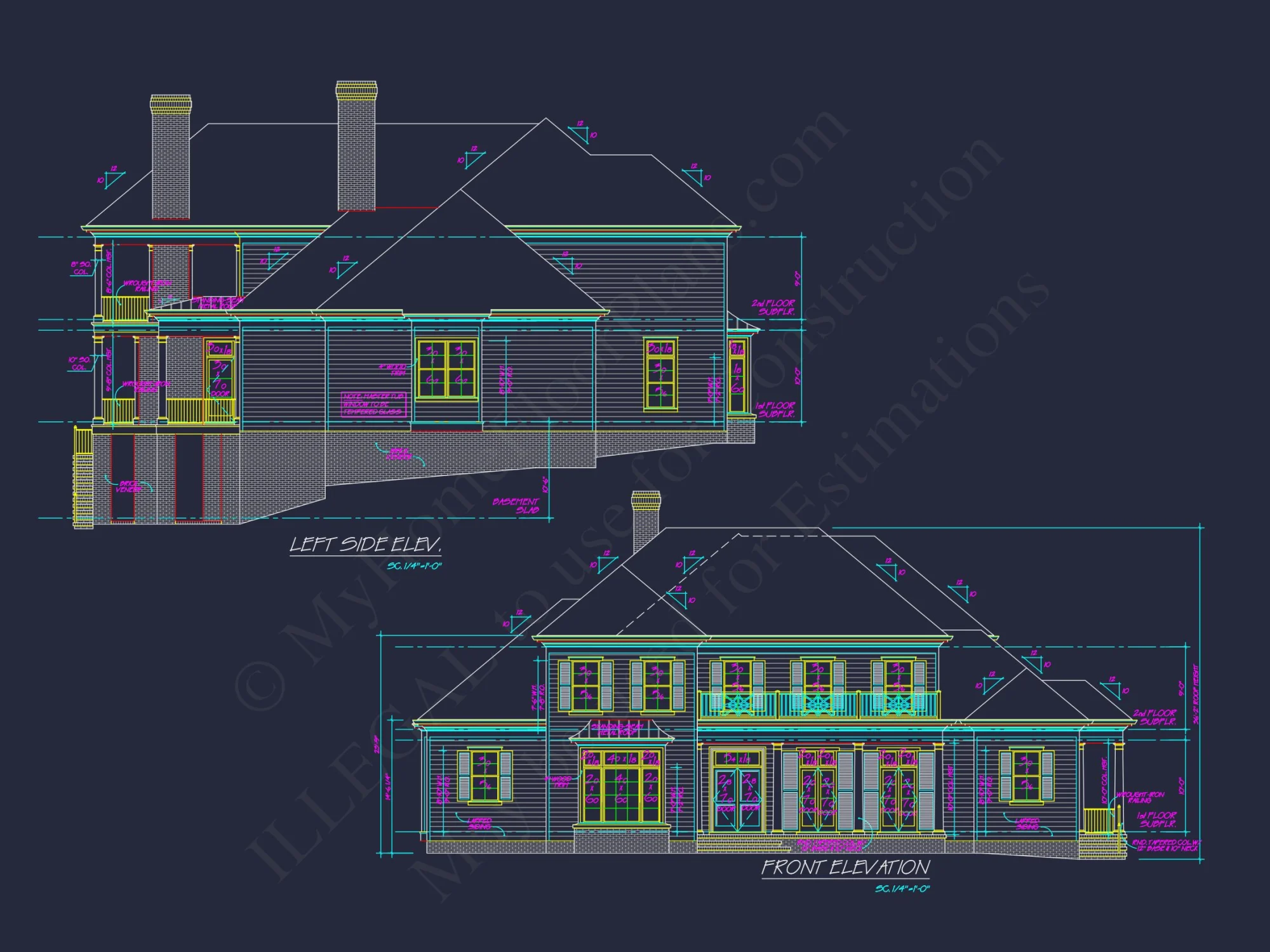 Spacious house Plan with Stunning Floor Plan, CAD Blueprint & Designs