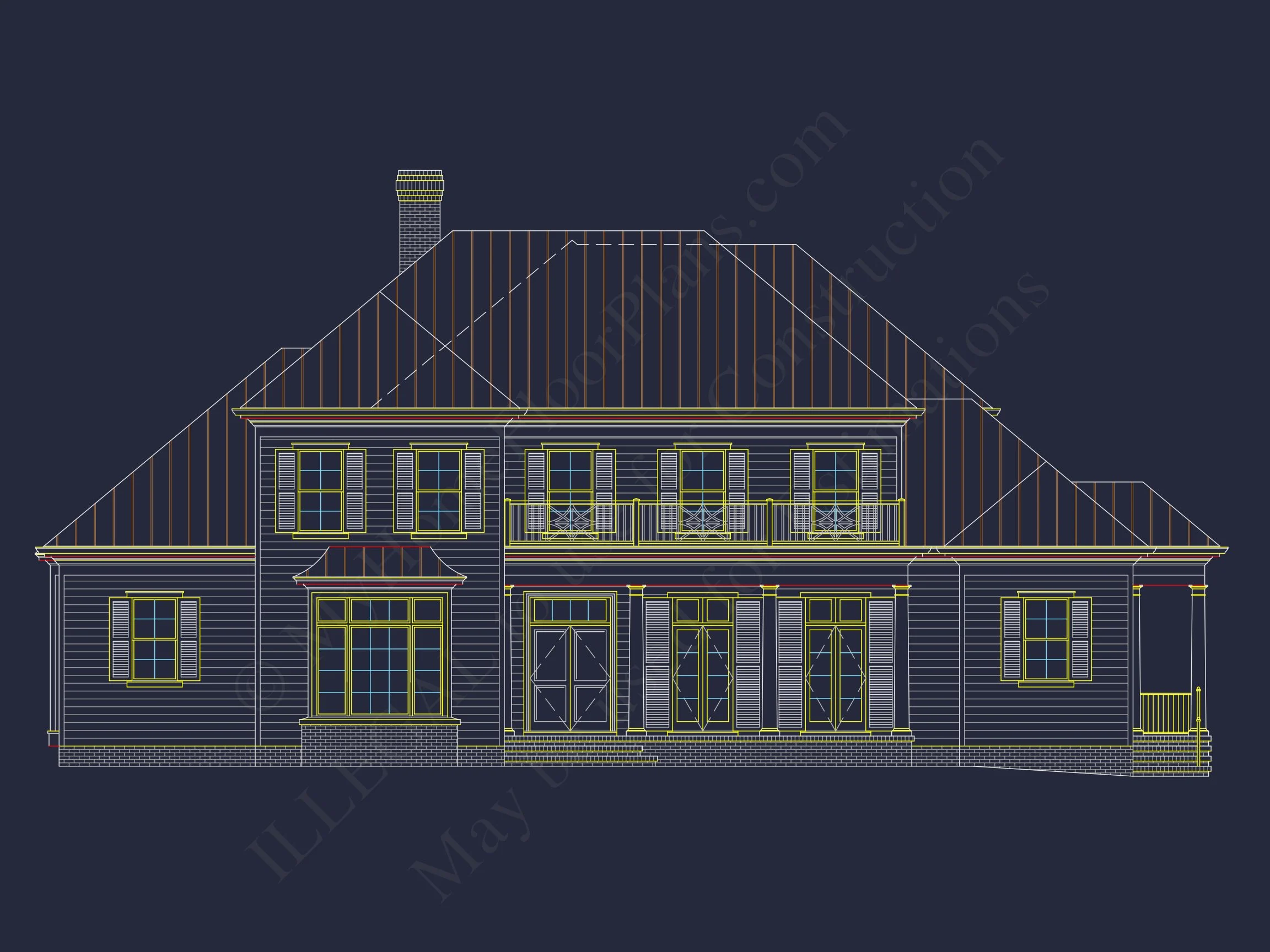 17-1863 HOUSE PLAN - Spacious House Plan with Stunning Floor Plan, CAD Blueprint & Designs 2 Spacious house Plan with Stunning Floor Plan, CAD Blueprint & Designs