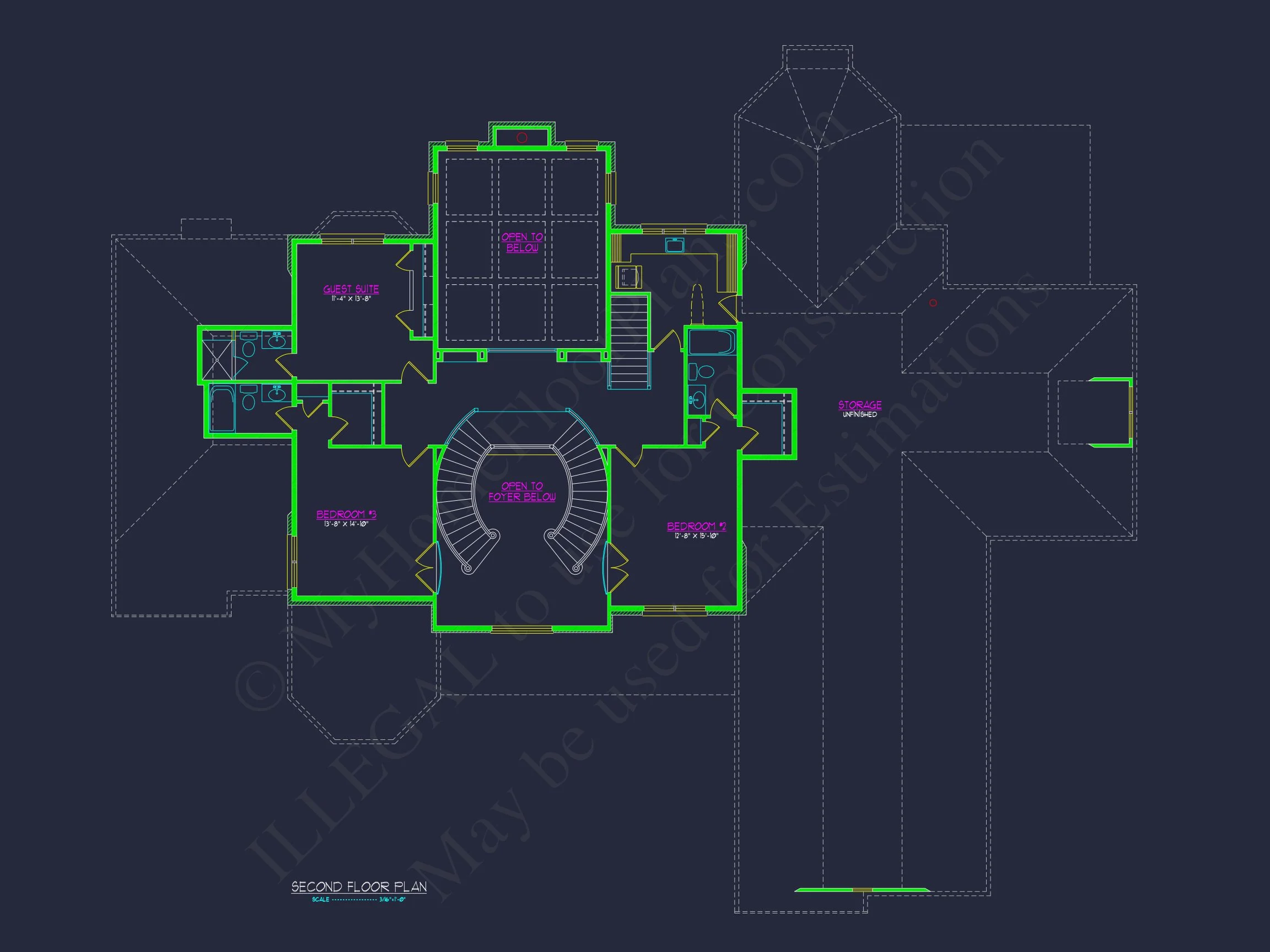 17-1846 HOUSE PLAN - Luxury House Plan with Architect-Approved Blueprint Designs 8 Luxury house Plan with Architect-Approved Blueprint Designs