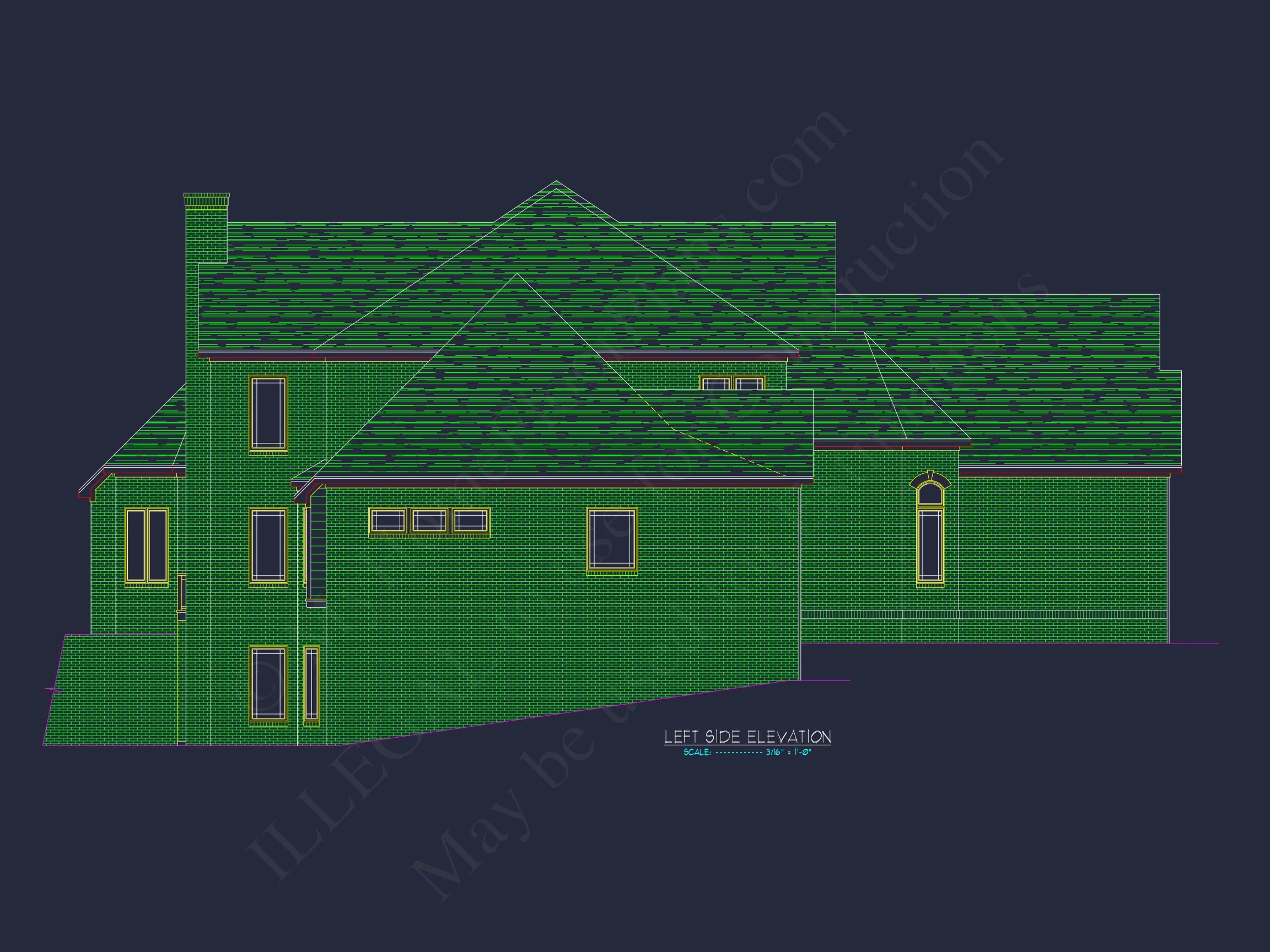 17-1846 HOUSE PLAN - Luxury House Plan with Architect-Approved Blueprint Designs 4 Luxury house Plan with Architect-Approved Blueprint Designs