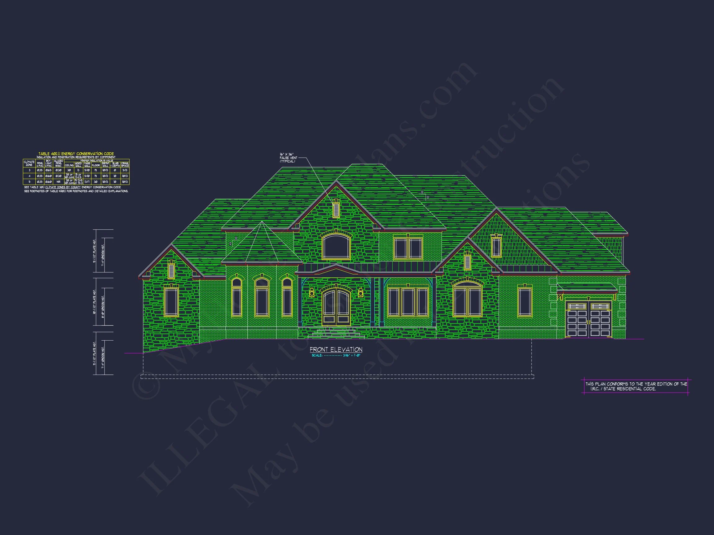 17-1846 HOUSE PLAN - Luxury House Plan with Architect-Approved Blueprint Designs 2 Luxury house Plan with Architect-Approved Blueprint Designs