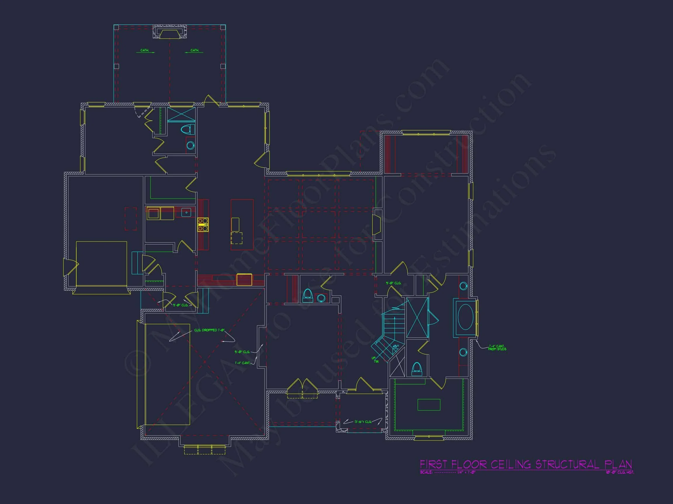 Elegant house Plan with Spacious Floor Plan & CAD Designs