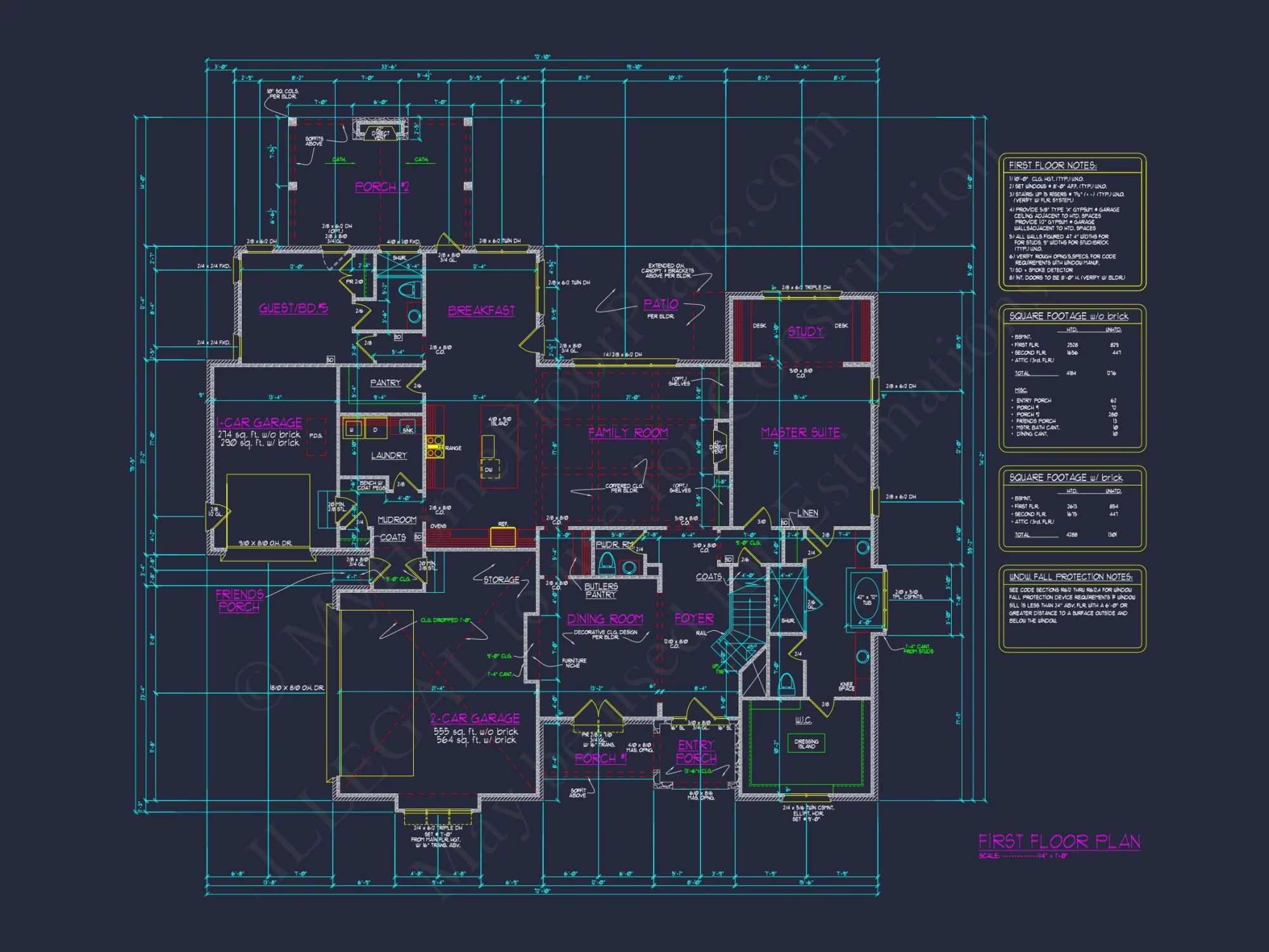 Elegant house Plan with Spacious Floor Plan & CAD Designs