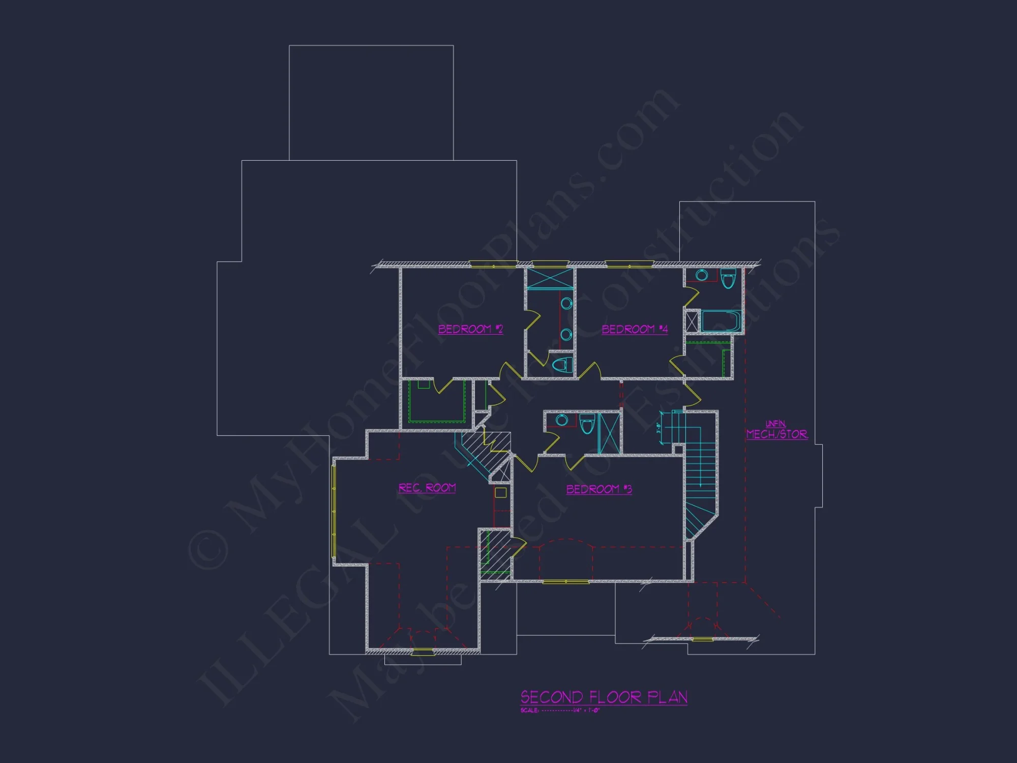 Elegant house Plan with Spacious Floor Plan & CAD Designs