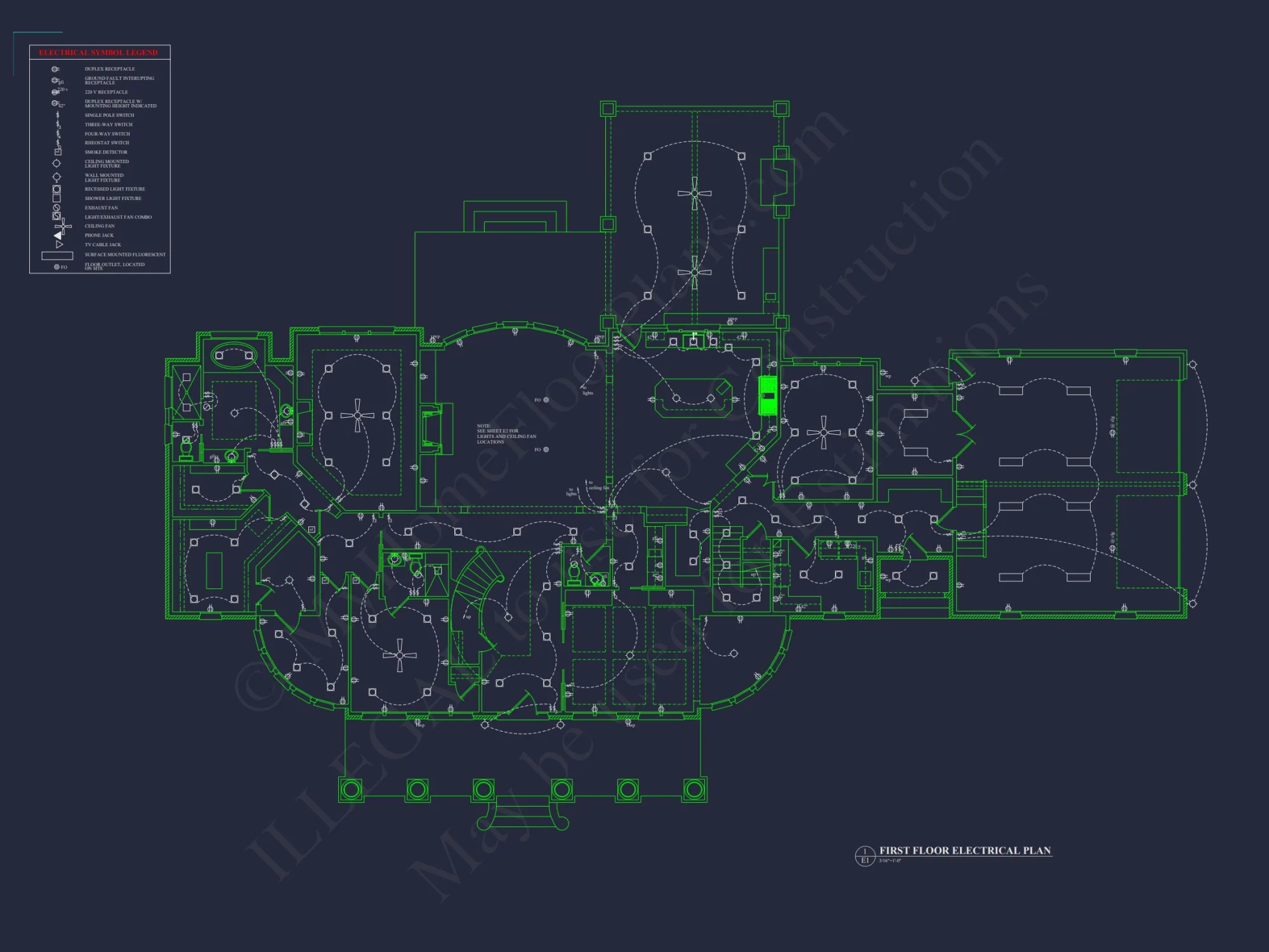 Elegant house Plan with Full Blueprint, CAD, & Designs
