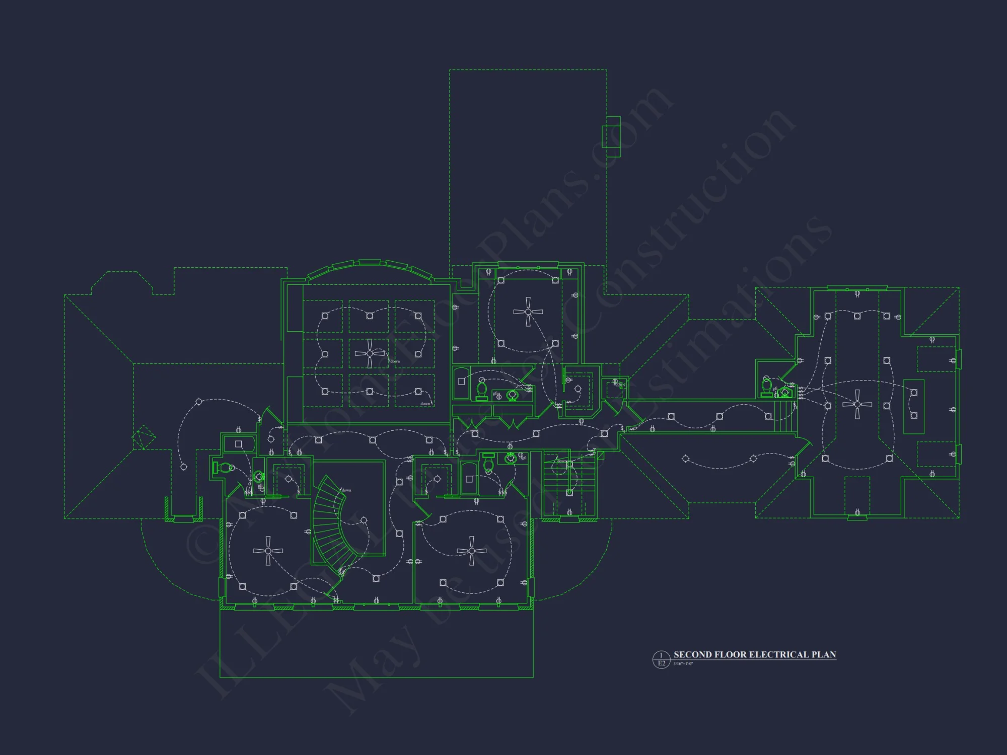 Elegant house Plan with Full Blueprint, CAD, & Designs