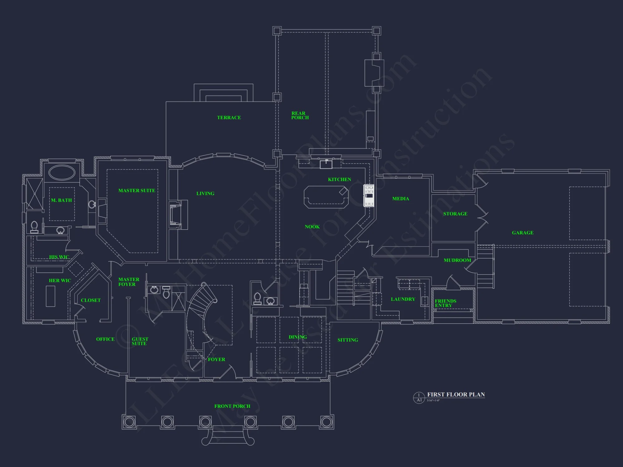 Elegant house Plan with Full Blueprint, CAD, & Designs