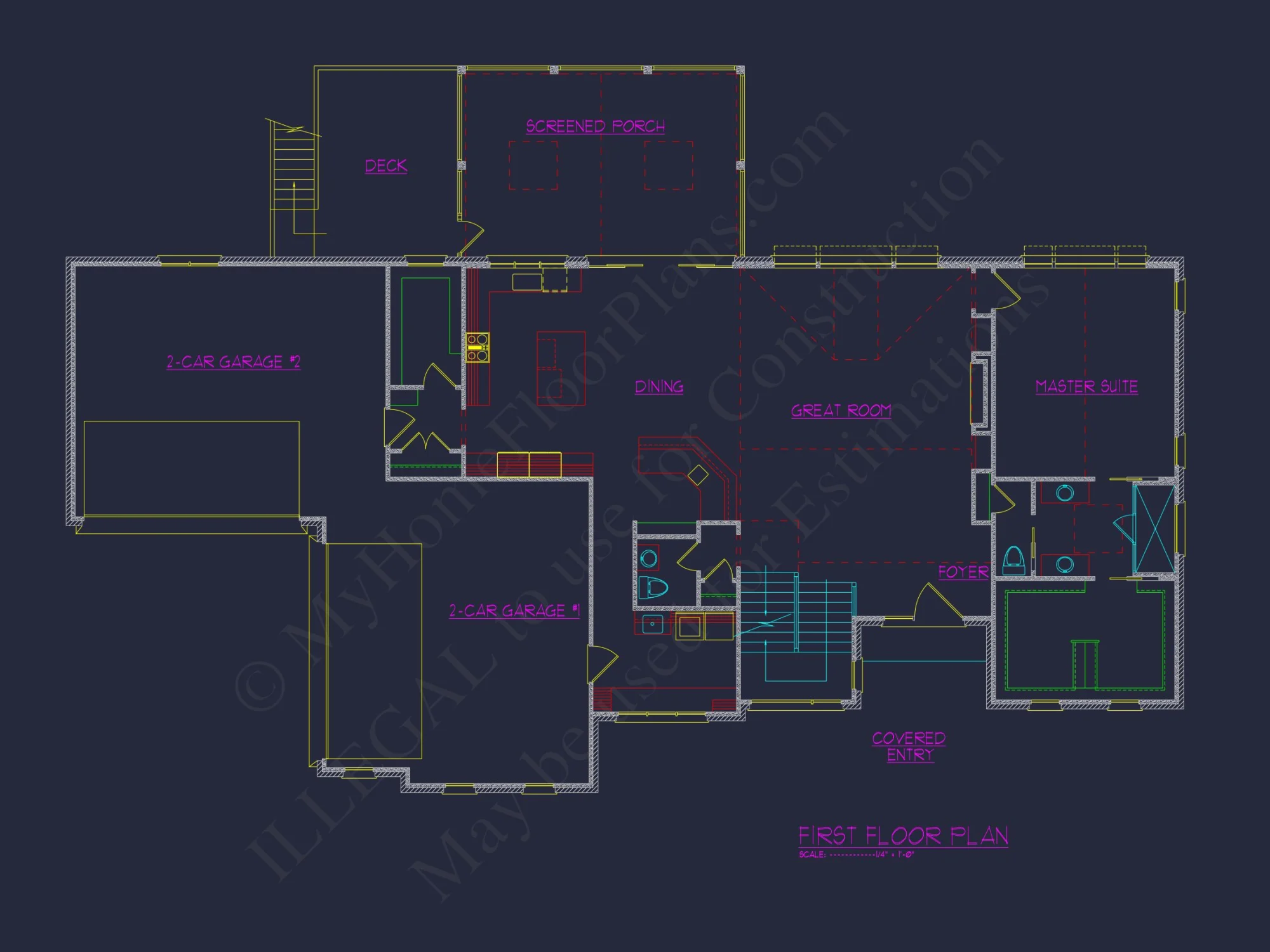 Luxury house Plan with Spacious Blueprint and Architectural Designs