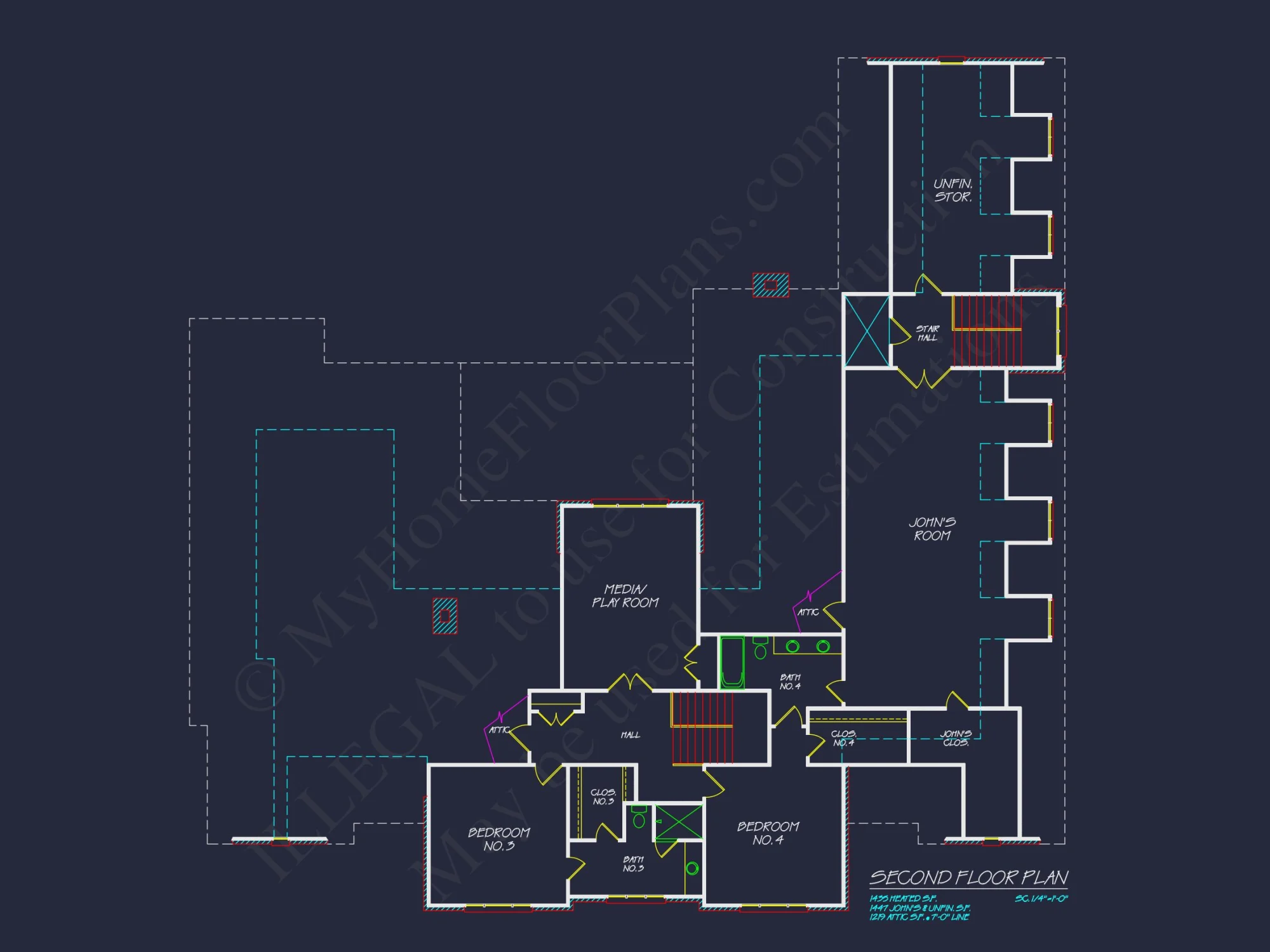 Elegant house Plan with Spacious Floor Plan, CAD Blueprints & Designs