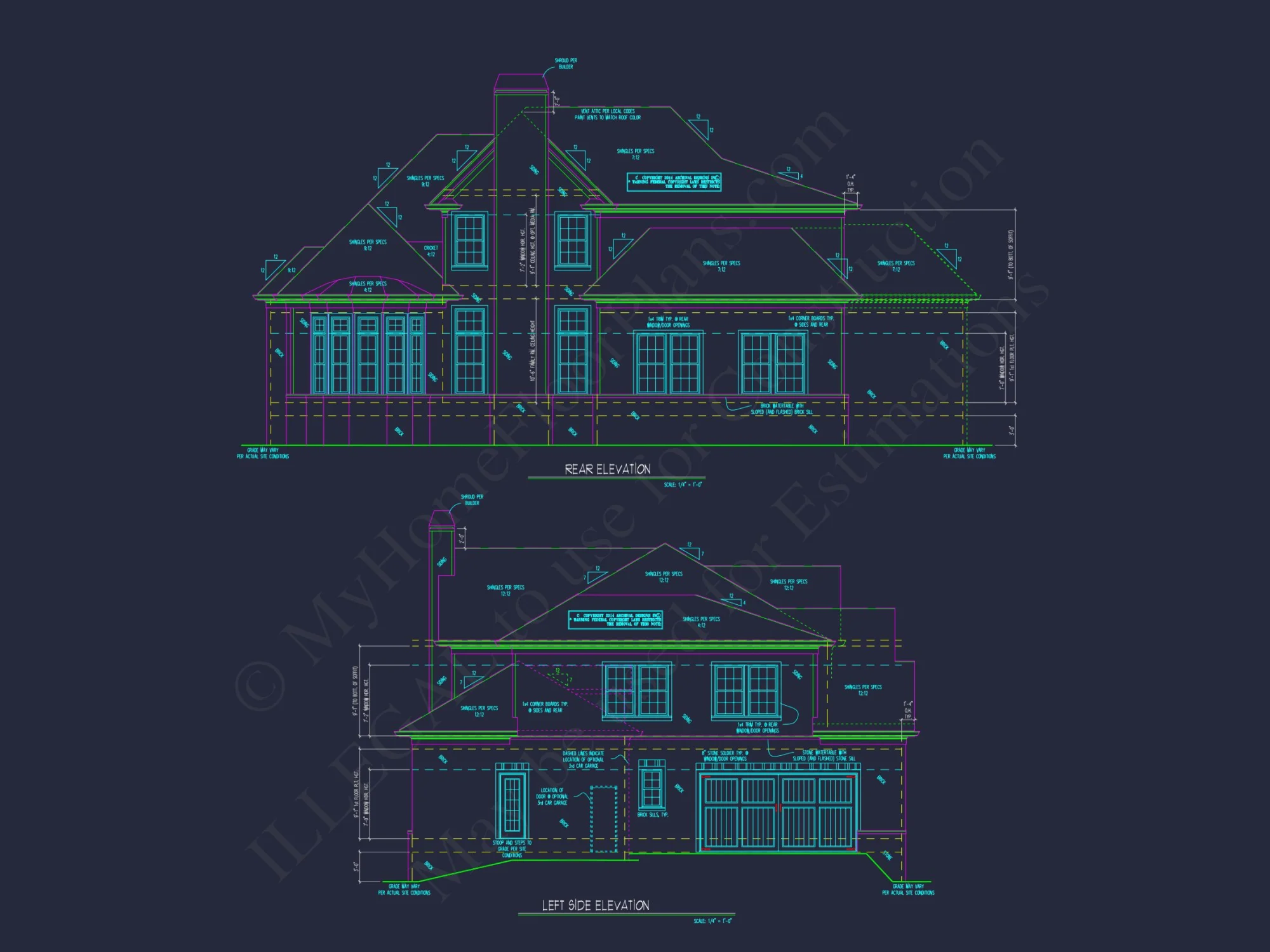 Luxury house Plan with Spacious Floor Plans and CAD Designs