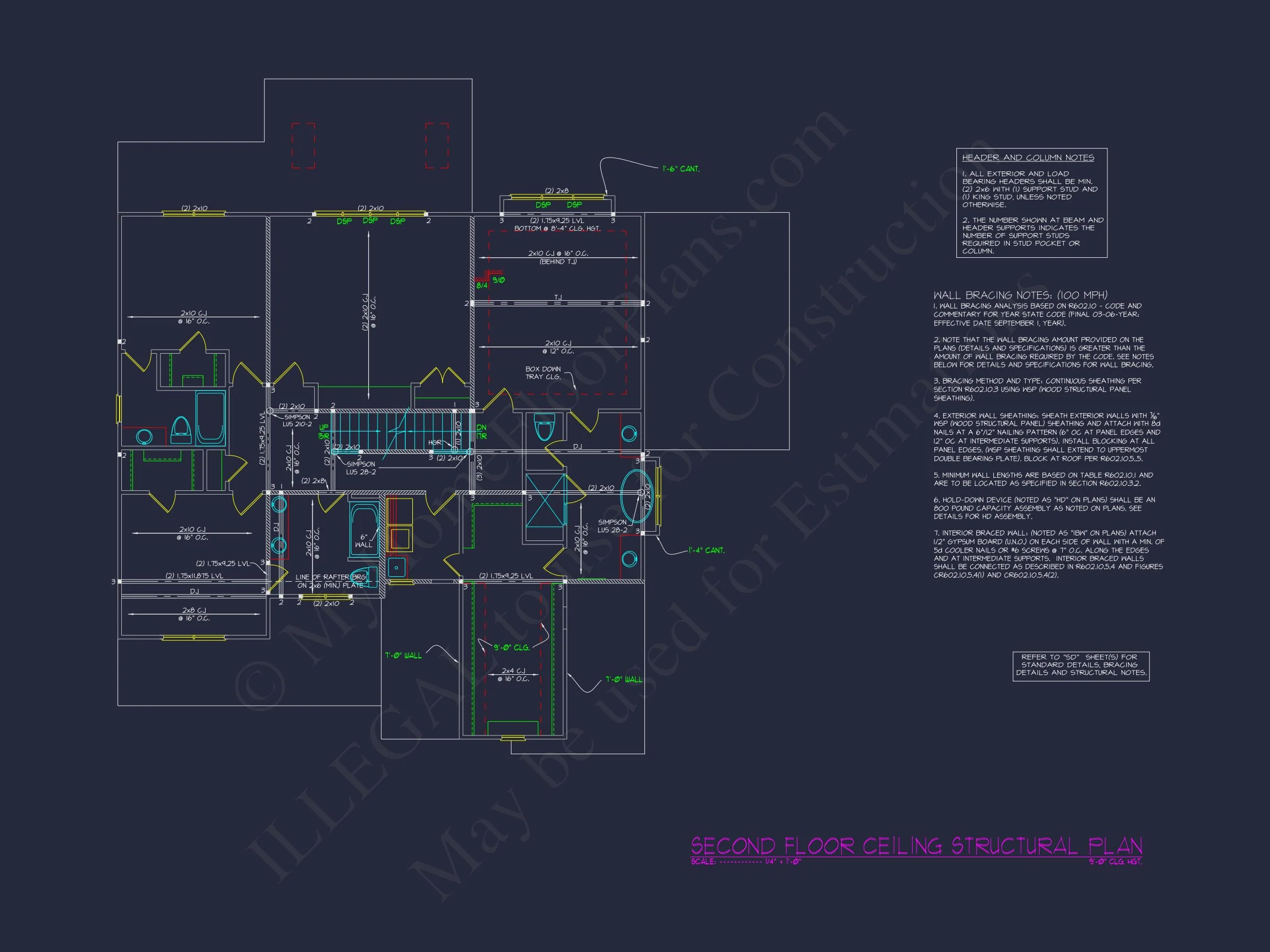 Luxury house Floor Plan with Open Concept and 3-Car Garage