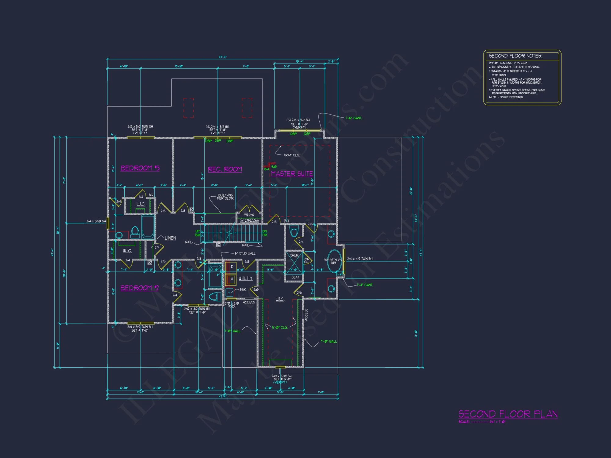 Luxury house Floor Plan with Open Concept and 3-Car Garage