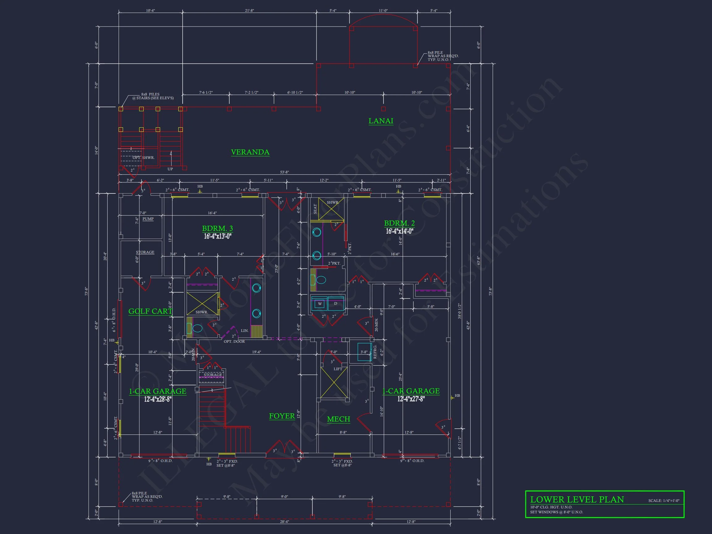 Beach house Plan with CAD Design & Stunning Architecture