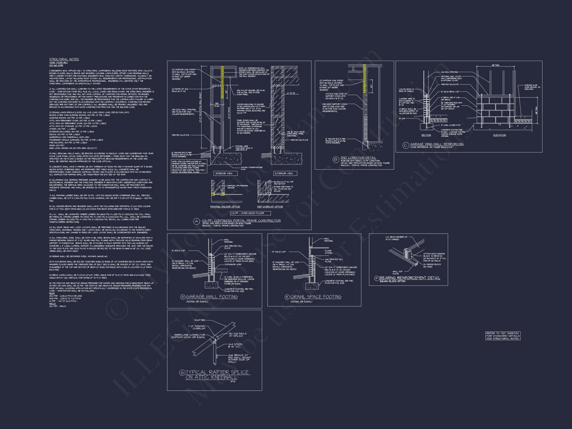Beautiful Craftsman house Plan with 3 Floors, 5 Bedrooms, and Detailed Blueprint Designs