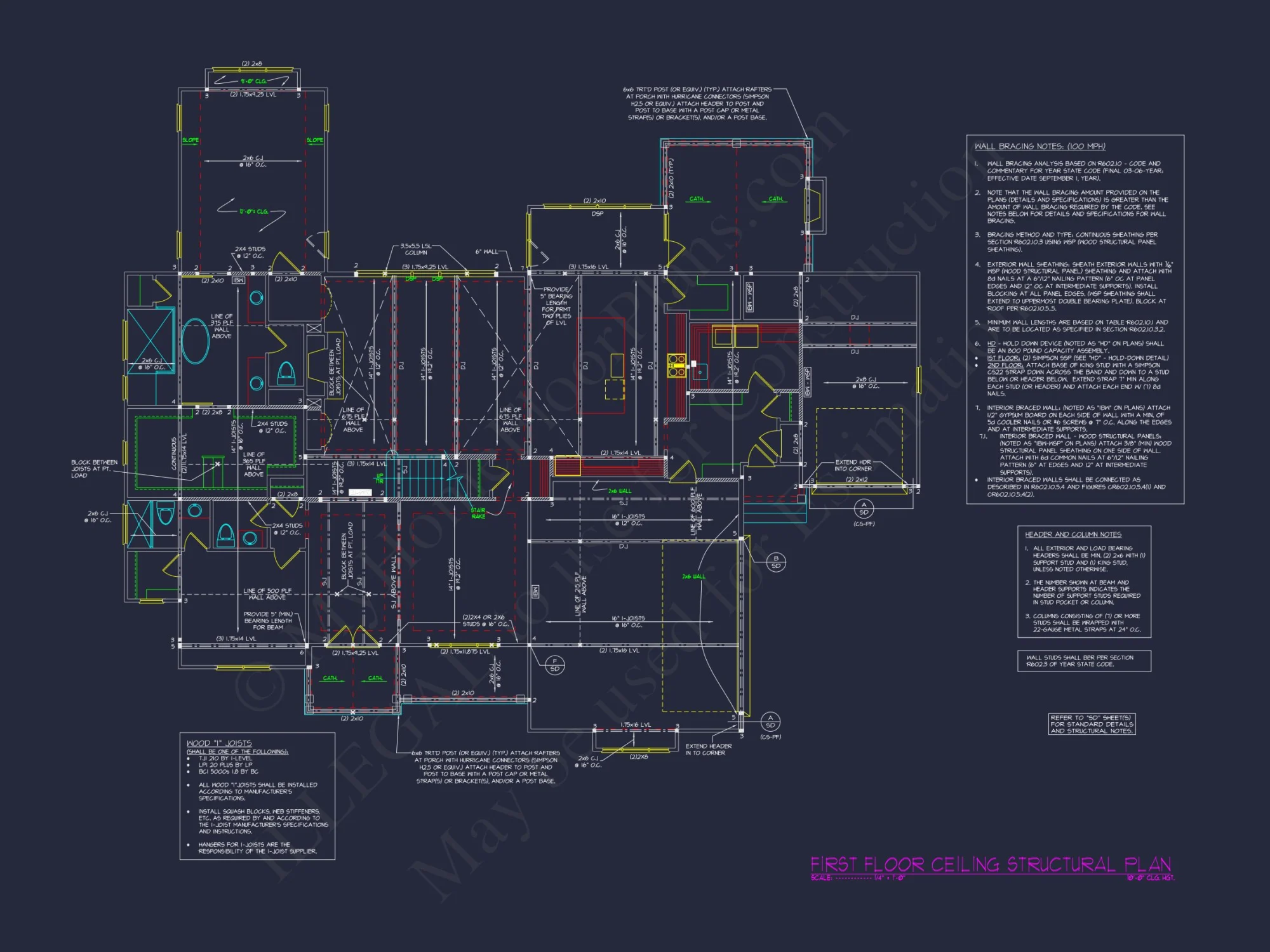 Beautiful Craftsman house Plan with 3 Floors, 5 Bedrooms, and Detailed Blueprint Designs