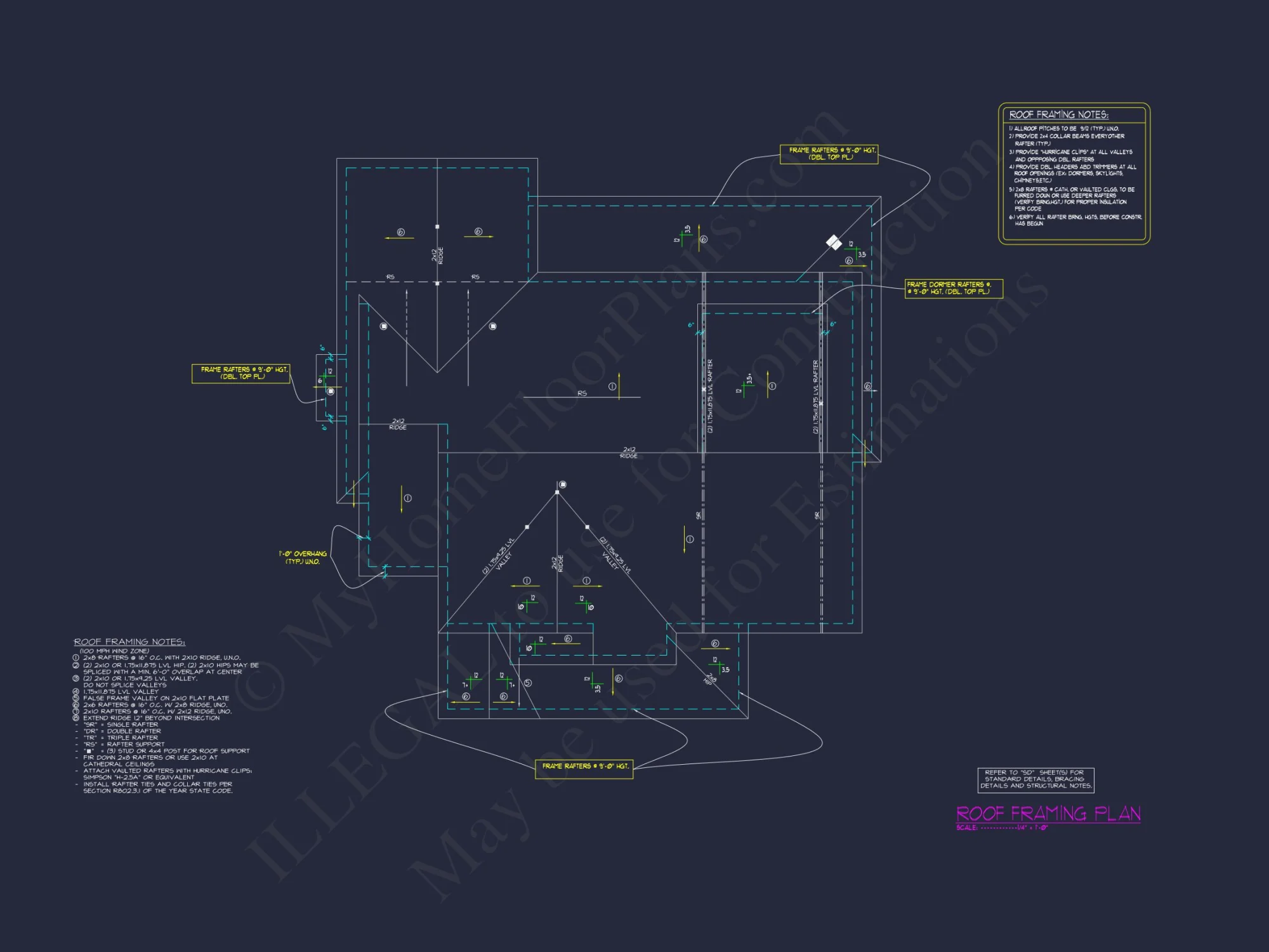 Elegant house Design: 3-Story CAD Floor Plan with Colonial Style