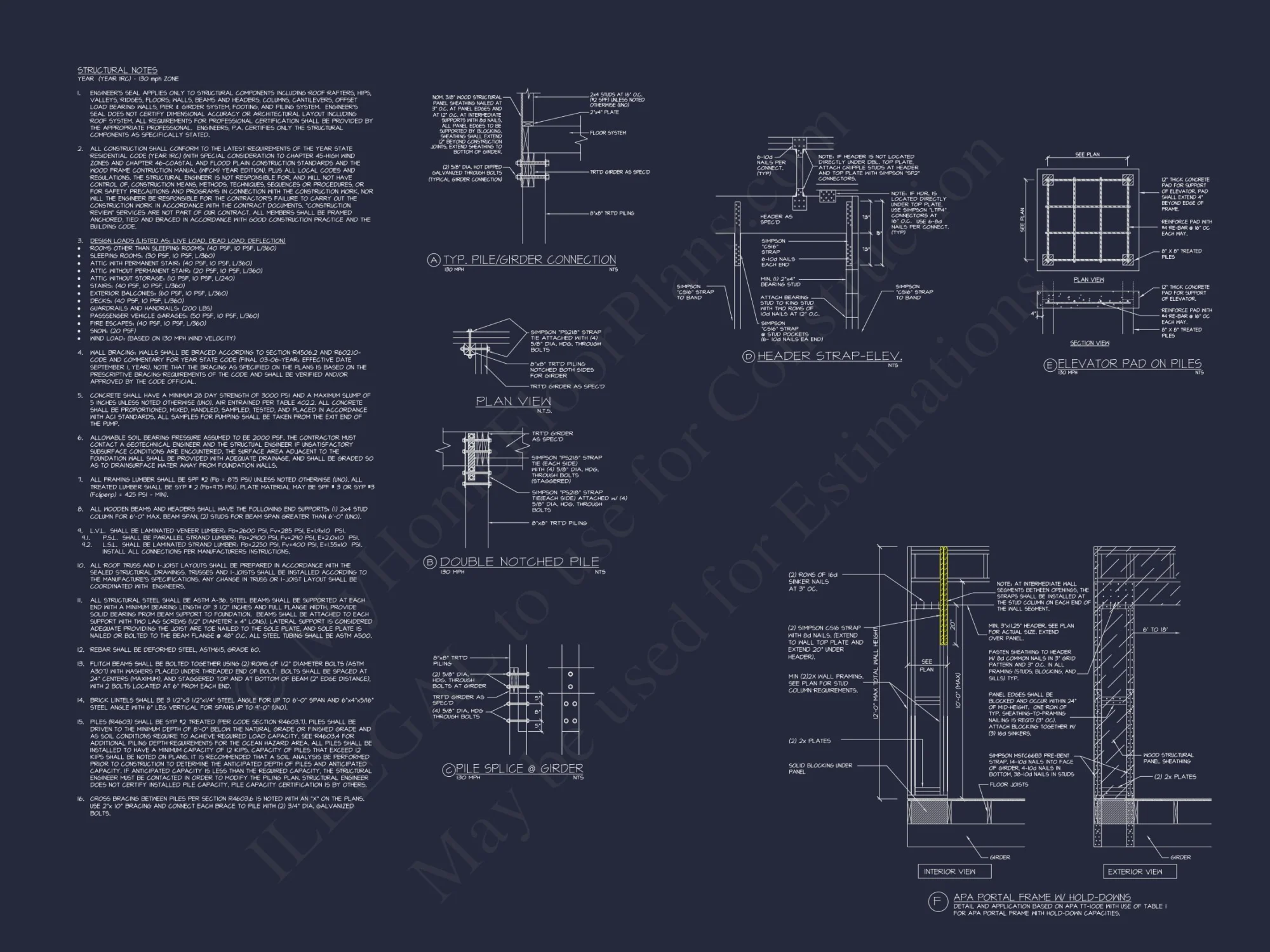 Modern house Plan with 7 Bedrooms and Spacious Floor Designs