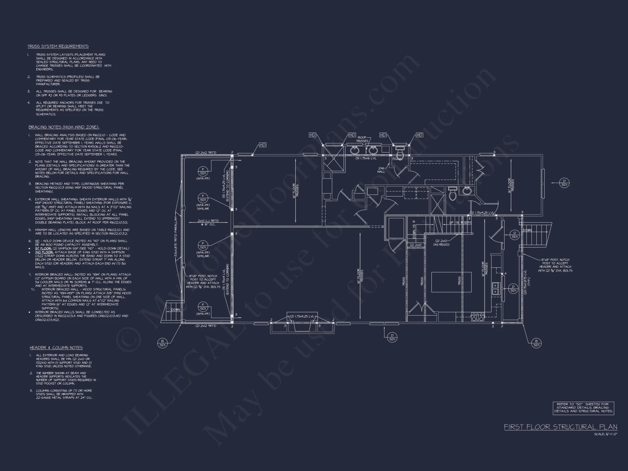 Modern house Plan with 7 Bedrooms and Spacious Floor Designs