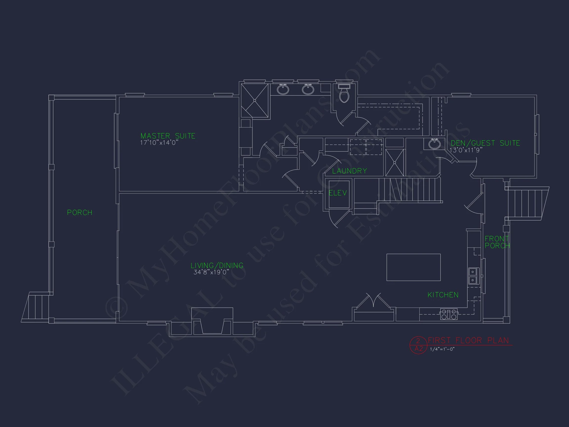 Modern house Plan with 7 Bedrooms and Spacious Floor Designs