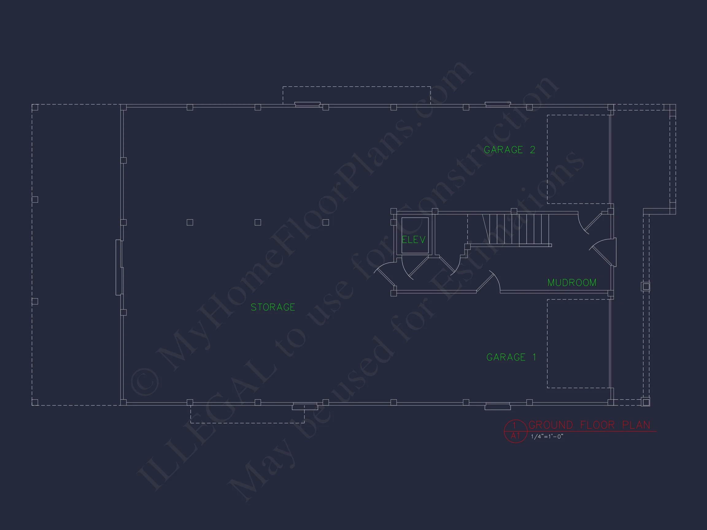 Modern house Plan with 7 Bedrooms and Spacious Floor Designs