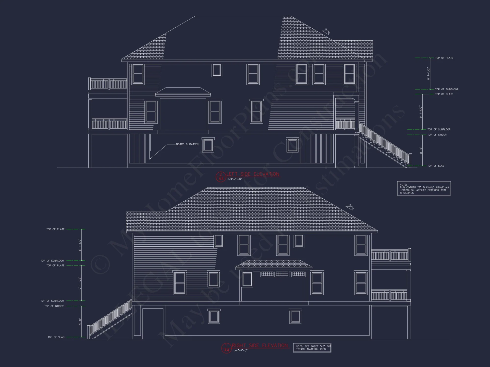 Modern house Plan with 7 Bedrooms and Spacious Floor Designs