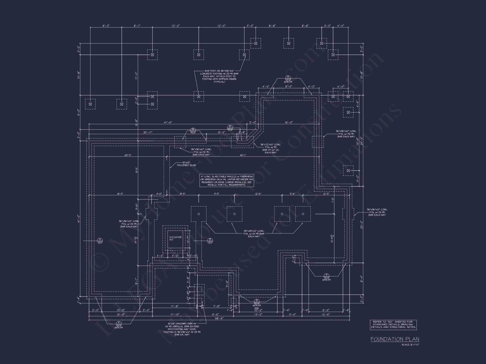 Elegant Beach house Plan: CAD and Blueprint Designs