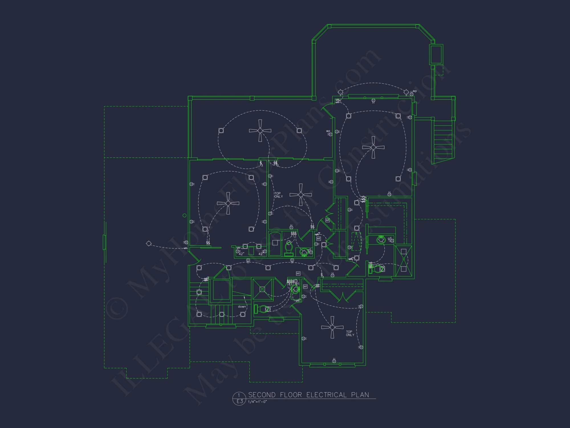 Elegant Beach house Plan: CAD and Blueprint Designs