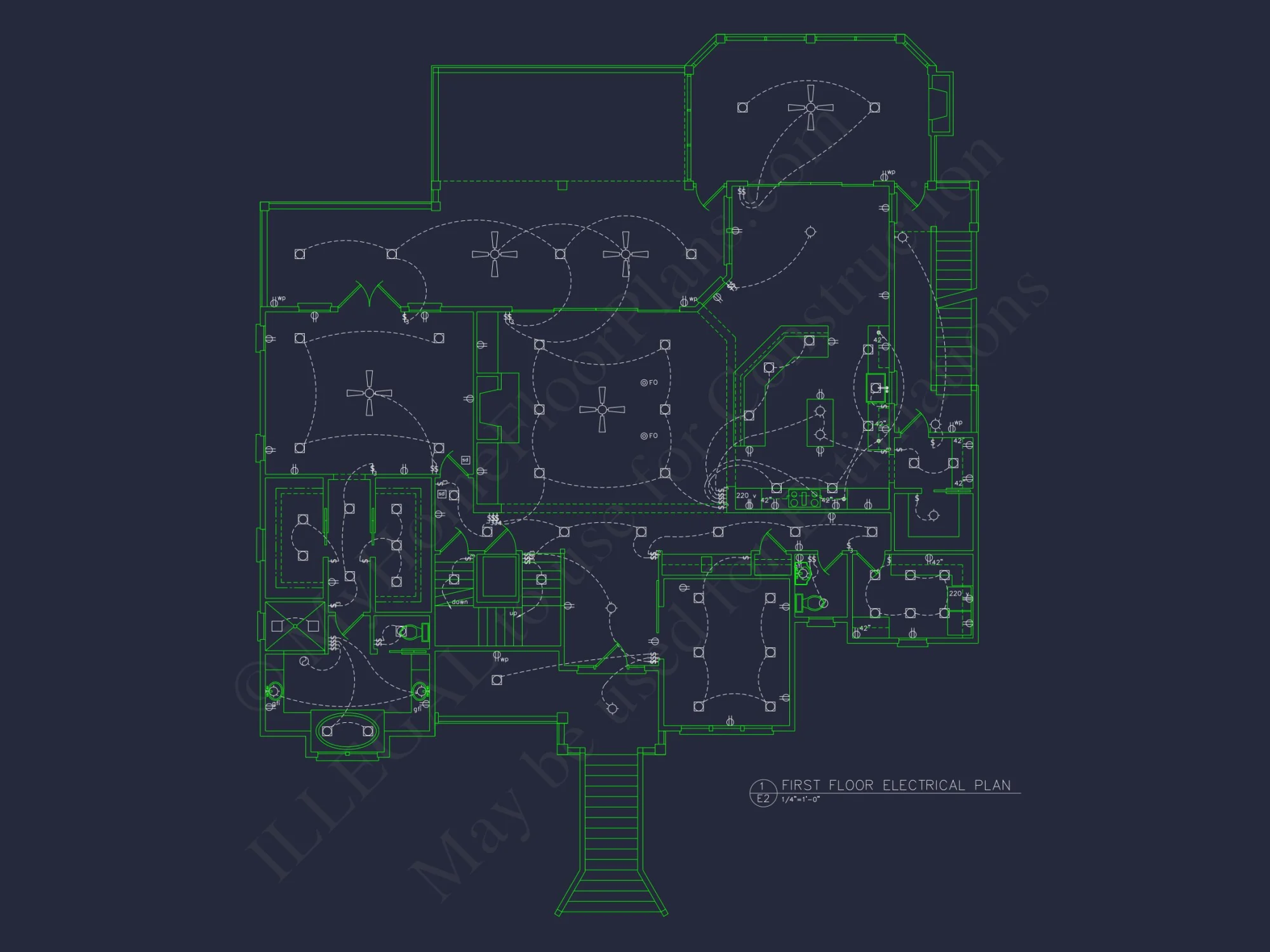 Elegant Beach house Plan: CAD and Blueprint Designs