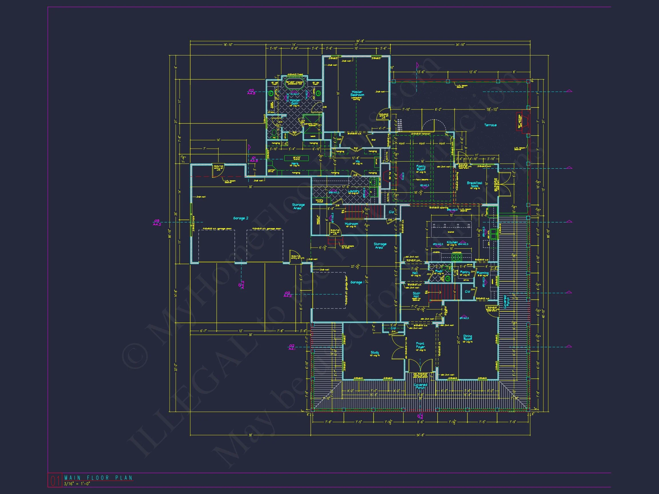 16-1831 HOUSE PLAN - Elegant House Plan with Floor Plans and Blueprint Designs 54 Elegant house Plan with Floor Plans and Blueprint Designs