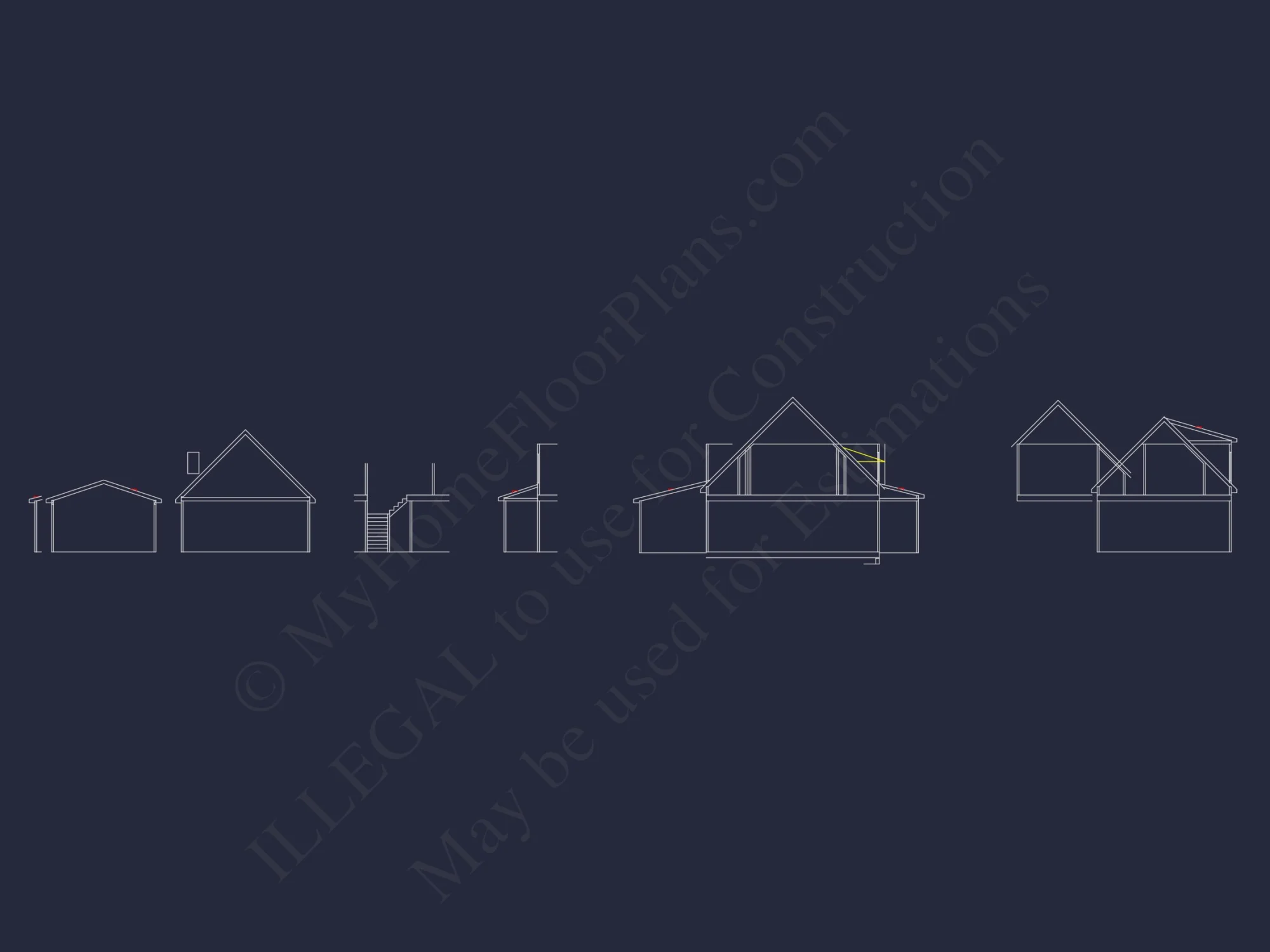 Modern Craftsman house Plan: Floor Plans & CAD Designs
