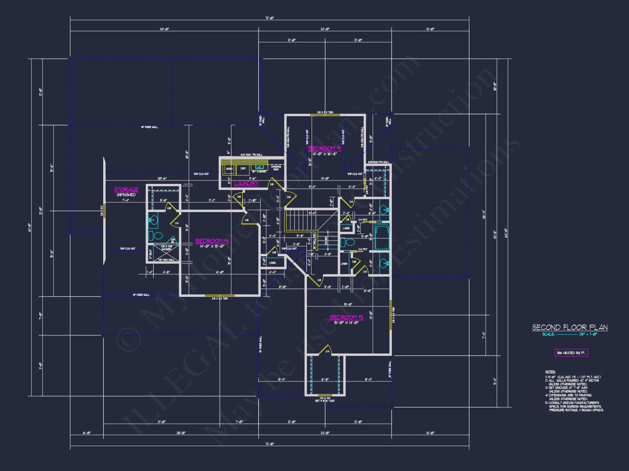 Modern Craftsman house Plan: Floor Plans & CAD Designs