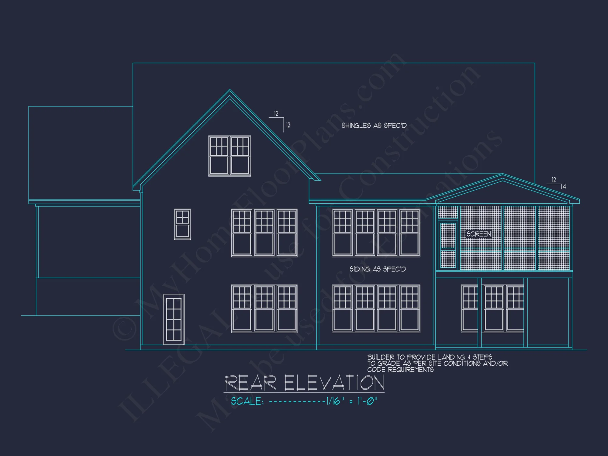 Modern Craftsman house Plan: Floor Plans & CAD Designs