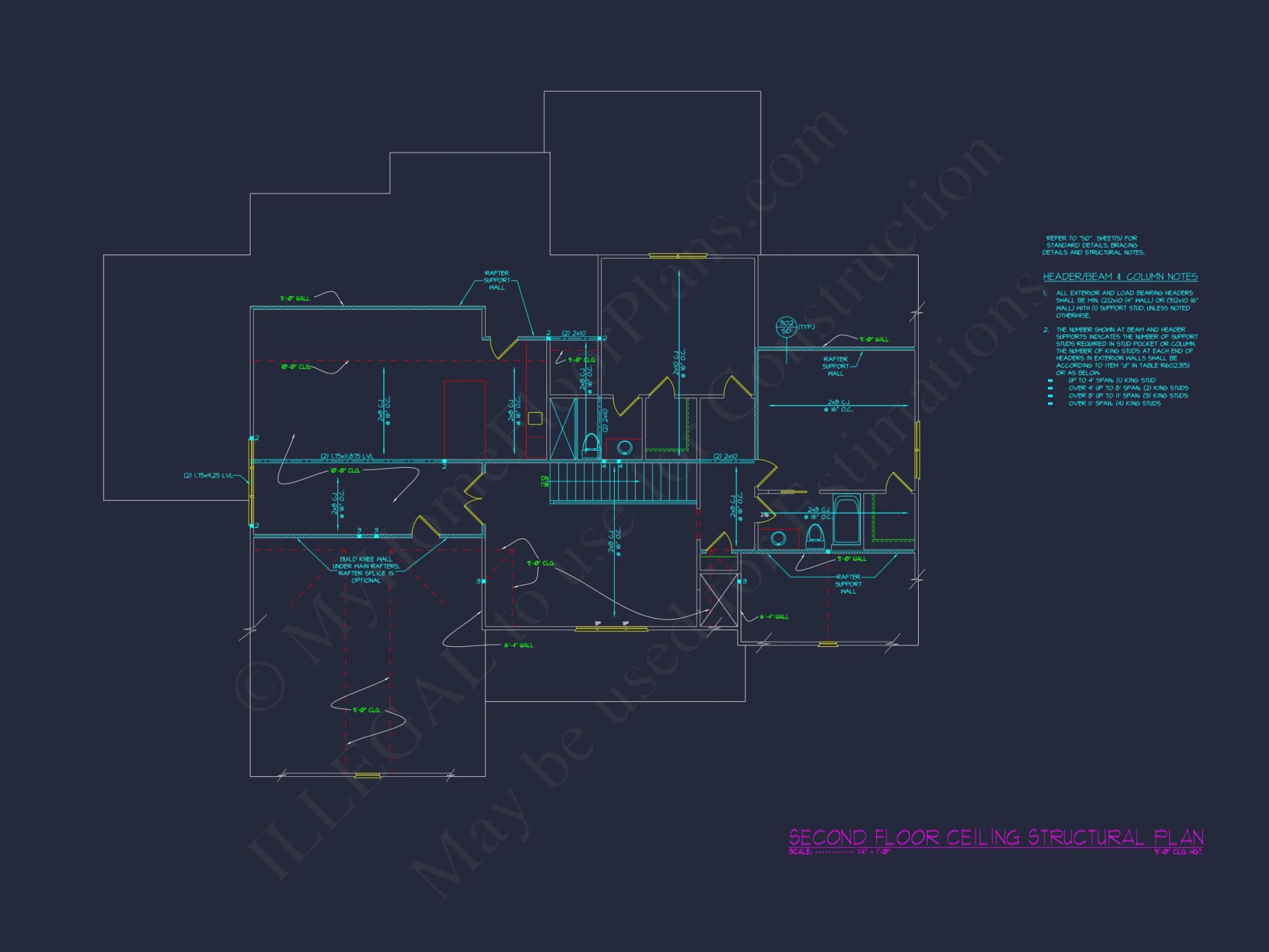 Modern Farmhouse house Plan with Open Floor Blueprint Designs