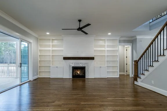 Modern Farmhouse house Plan with Open Floor Blueprint Designs