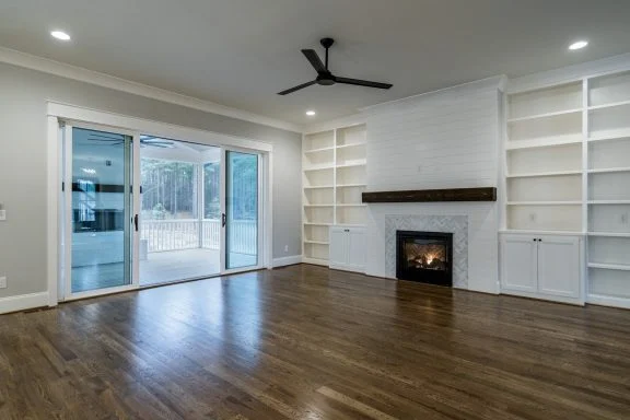 Modern Farmhouse house Plan with Open Floor Blueprint Designs