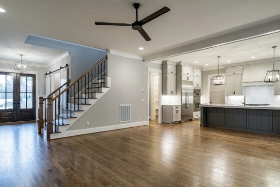 Modern Farmhouse house Plan with Open Floor Blueprint Designs