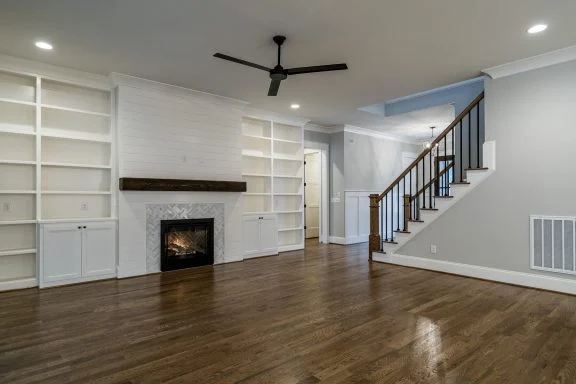 Modern Farmhouse house Plan with Open Floor Blueprint Designs