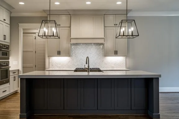 Modern Farmhouse house Plan with Open Floor Blueprint Designs