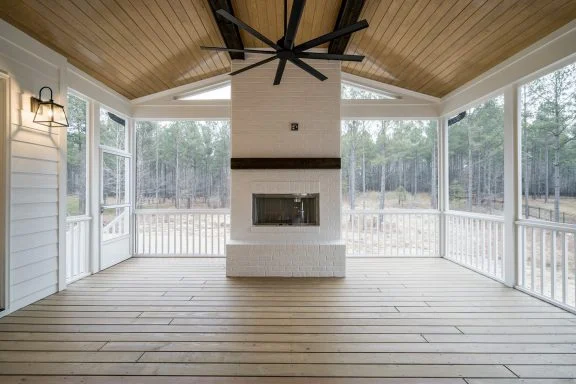 Modern Farmhouse house Plan with Open Floor Blueprint Designs