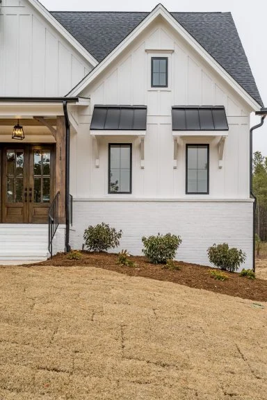 Modern Farmhouse house Plan with Open Floor Blueprint Designs