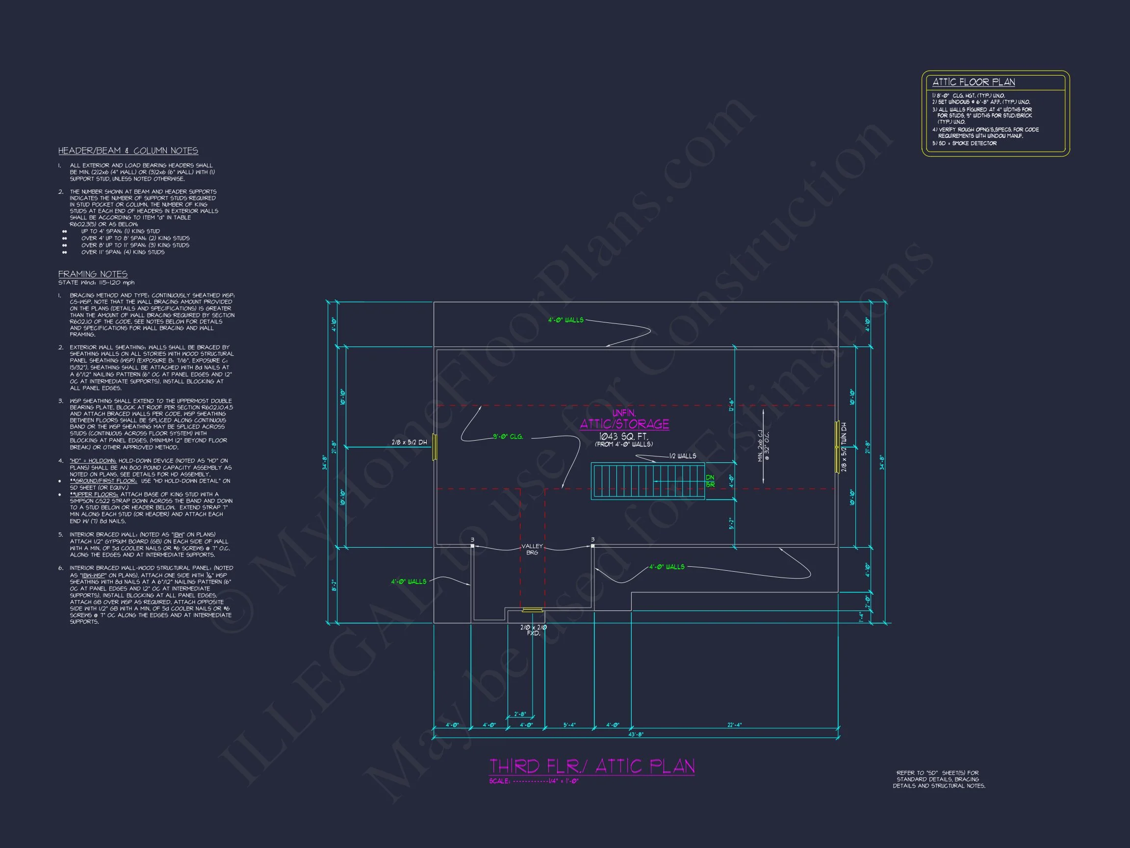 Modern Craftsman house Plan with Flexible Floor Designs