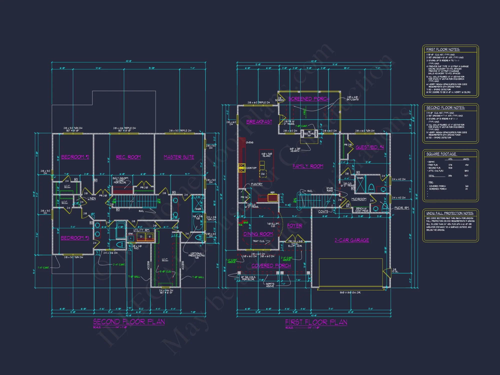 Modern Craftsman house Plan with Flexible Floor Designs