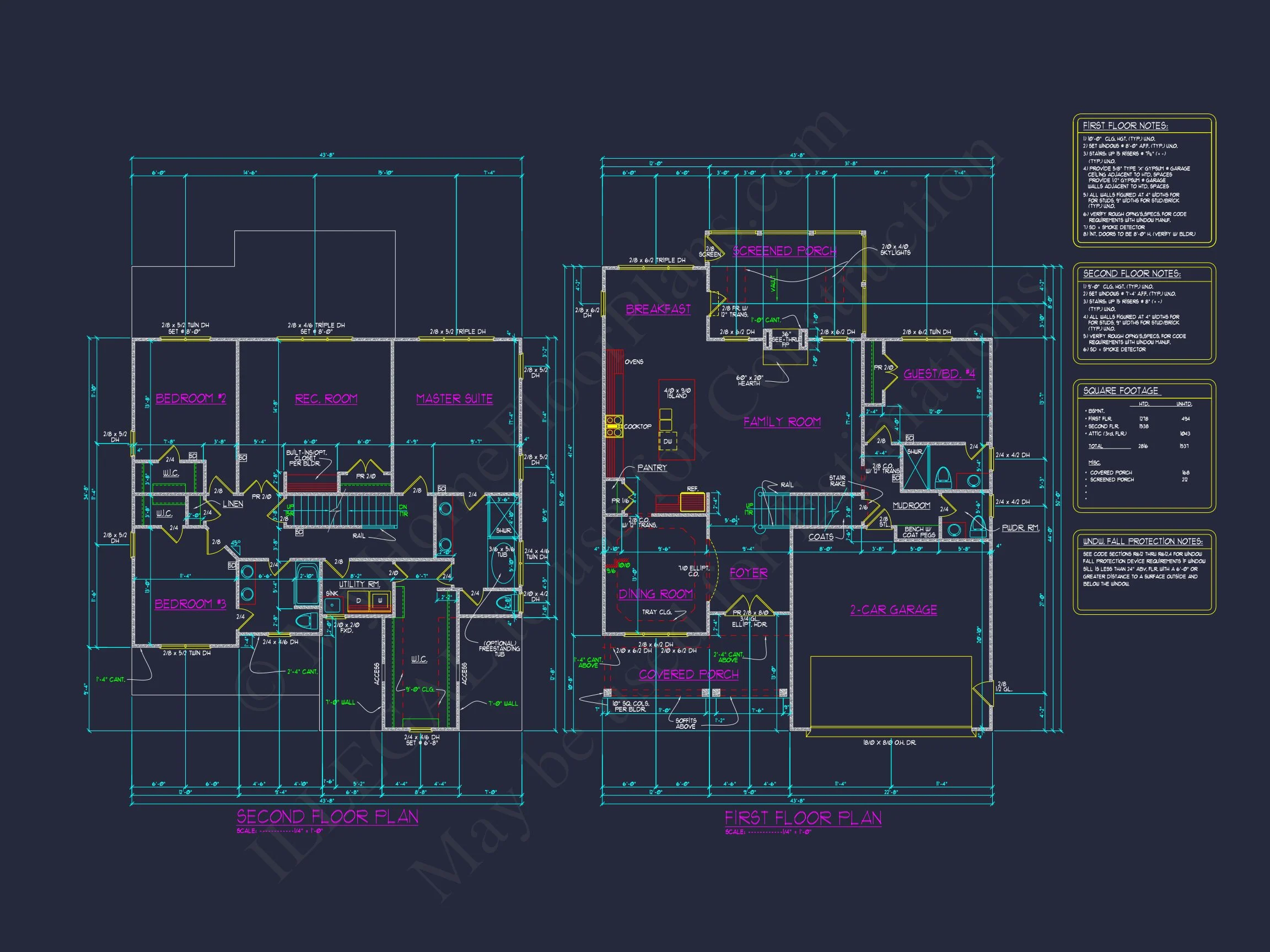 Modern Craftsman house Plan with Flexible Floor Designs