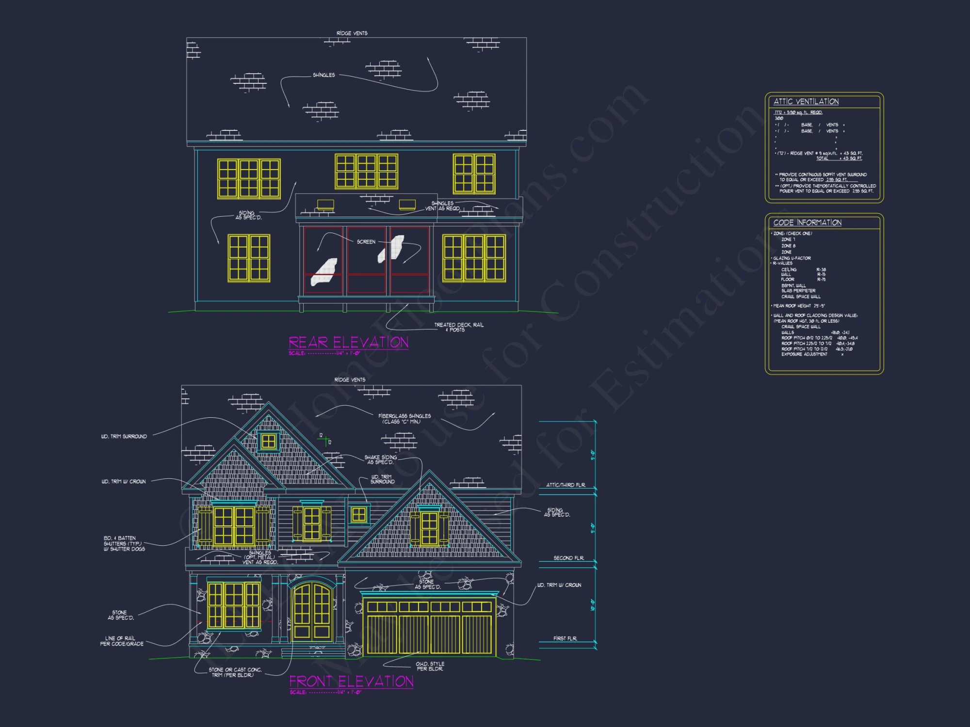 Modern Craftsman house Plan with Flexible Floor Designs