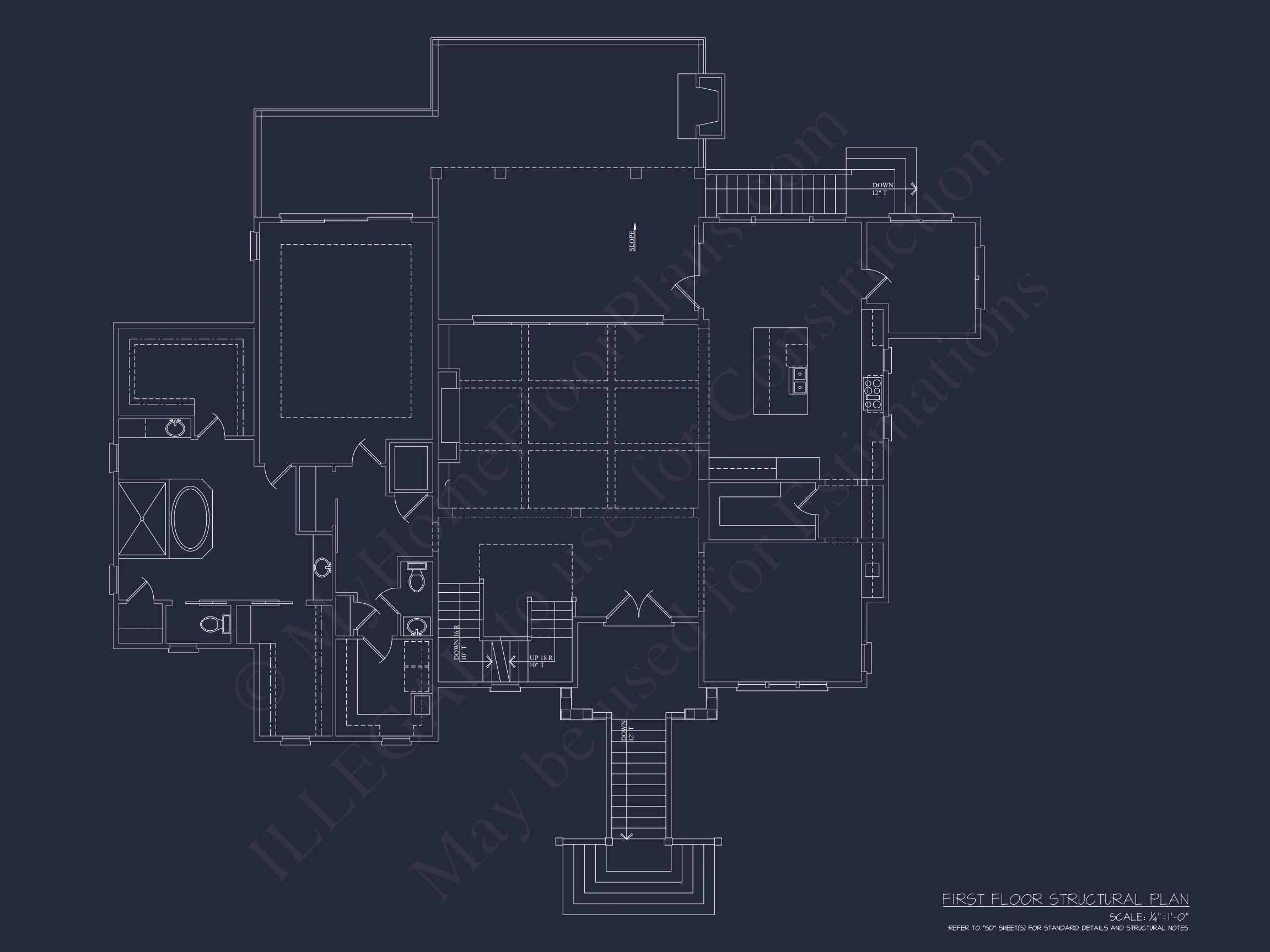 17-1967 HOUSE PLAN - Modern House Floor Plan Blueprint with CAD Architecture 25 Modern house Floor Plan Blueprint with CAD Architecture
