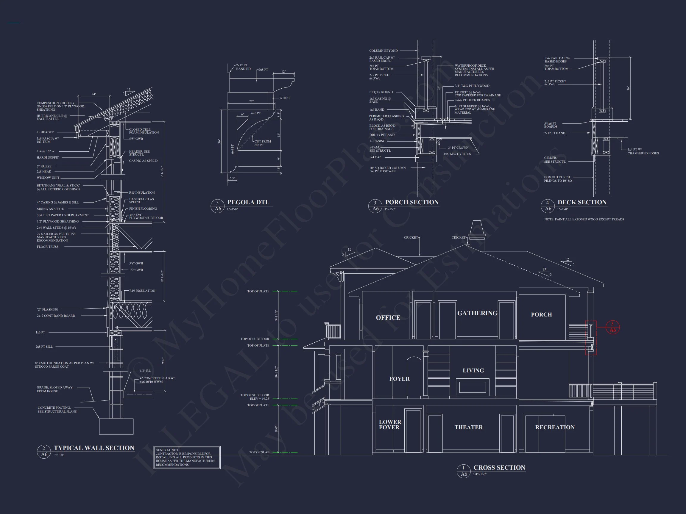17-1967 HOUSE PLAN - Modern House Floor Plan Blueprint with CAD Architecture 22 Modern house Floor Plan Blueprint with CAD Architecture