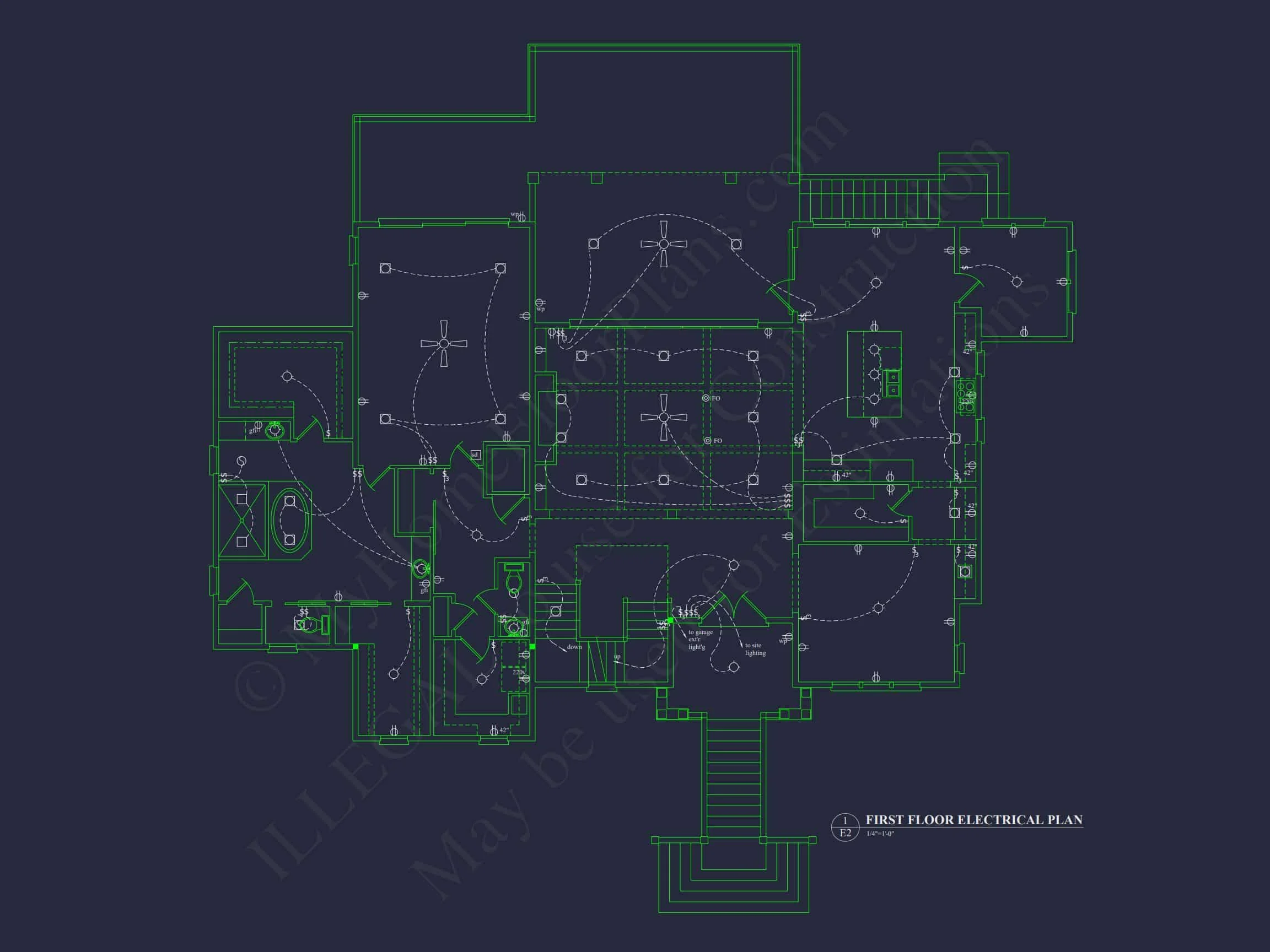 17-1967 HOUSE PLAN - Modern House Floor Plan Blueprint with CAD Architecture 20 Modern house Floor Plan Blueprint with CAD Architecture