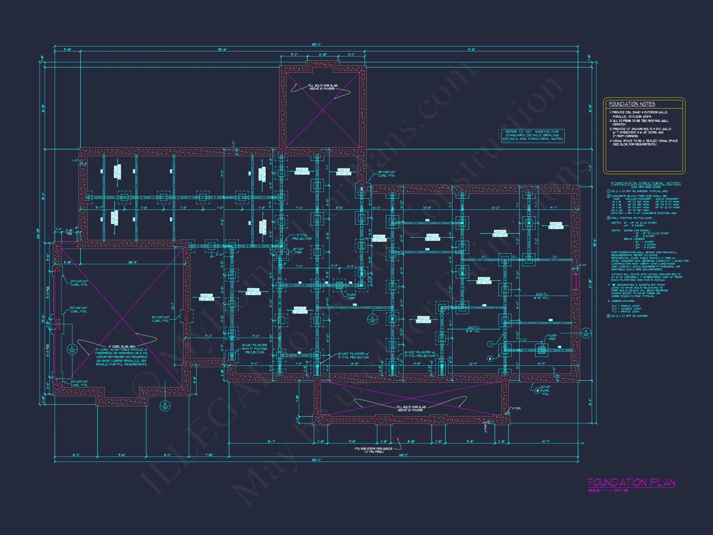 Spacious house Plan with 4 Bedrooms, Study, and CAD Designs