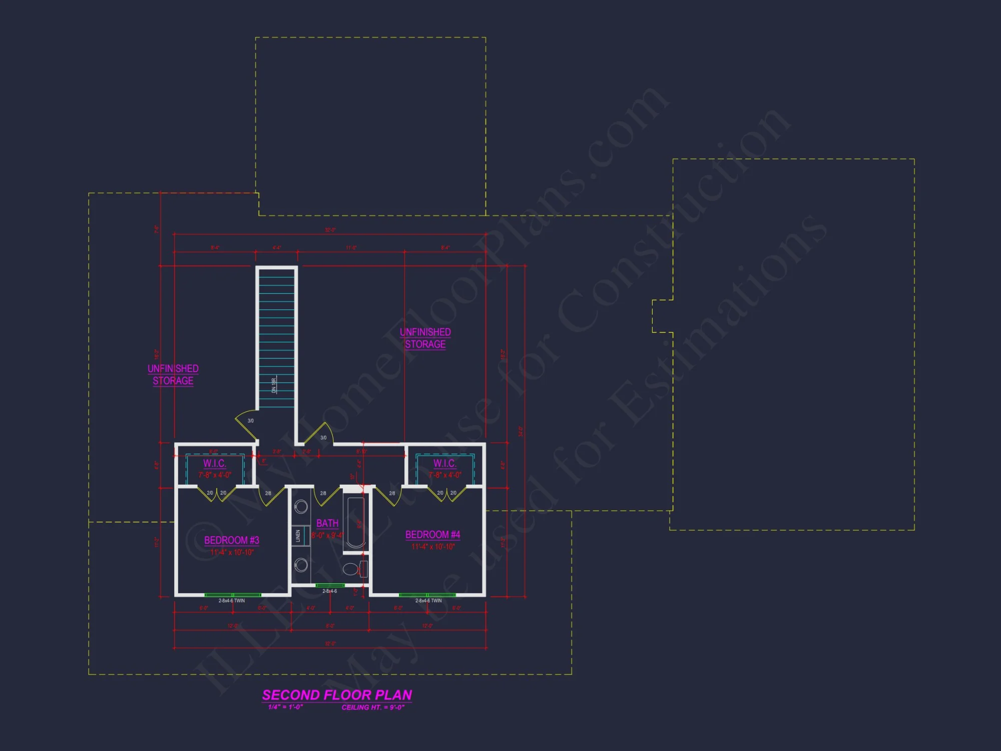 Elegant house Plan with Blueprint Designs & CAD Features